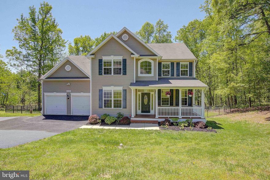 Welcome to 2038 Baythorne!!  This beautiful home is located in the sought after College Station neighborhood, located just minutes away from schools, shopping and restaurants.  Inside you'll find 4 bedrooms and 2 1/2 baths.  New luxury vinyl wood flooring downstairs and new carpet upstairs.  The basement is unfinished, ready for you to make it your own!  Outside is perfect for entertaining with a brand new deck and fenced in backyard.  Perfect commuting distance to Washington DC, Joint Base Andrews and Pax River.