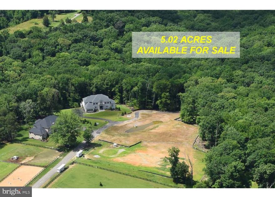 BUILDER'S CLOSEOUT. Fantastic opportunity for lot ownership in an equestrian lover's pastoral paradise. Our last undeveloped site, Lot 5 is a stunning woodland setting of mature hardwood trees and complemented by abundant wildlife. . Only 21 miles to the Pentagon & Crystal City, 8 miles to Fort Belvoir; with easy access to US Rt-1, I-95 and GW Parkway.   Approved for a 5 bedroom drainfield   No Homeowners Association   Directly accessible to open space (Equestrian Ride In / Ride Out Opportunities)   Totally surrounded by conservation areas and parkland   Nestled between the Potomac River, Mason Neck National Wildlife Refuge, Mason Neck Park, Pohick Bay Regional Park, Gunston Hall Plantation and the Bureau of Land Management's Meadowood Special Recreation Management Area