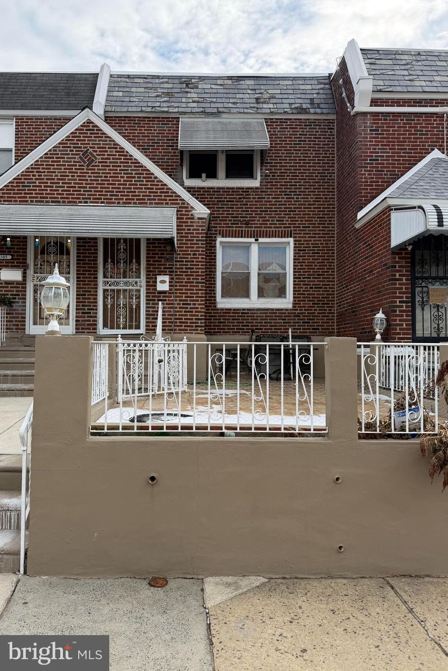 Welcome to 6303 Langdon Ave, a spacious and well-maintained 3-bedroom, 2-bath row home offering comfort, functionality, and convenience. This large property features beautiful hardwood floors, a metal security door, and a cemented front patio—perfect for relaxing outdoors. Inside, enjoy a freshly painted interior with recessed lighting throughout the living and dining rooms, creating a bright and inviting atmosphere.

The finished basement adds valuable living space and includes a dedicated washer and dryer area. A rare bonus is the rear garage parking with direct access into the home, providing both security and convenience. Ideally located close to shopping, public transportation, and local schools, this home is a great opportunity for homeowners.