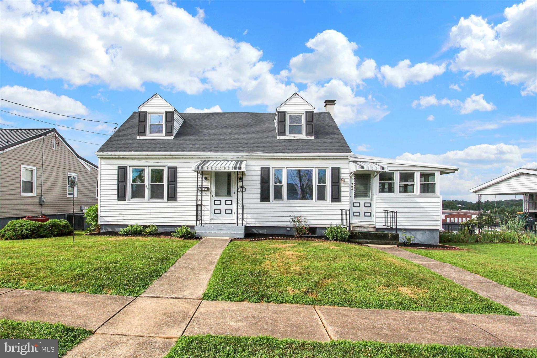 Nestled on a peaceful dead-end street, this charming 4-bedroom, 2-bath Cape Cod is truly move-in ready, offering a host of brand new updates for modern living. Step inside to discover a fully renovated main-level bathroom and a kitchen that shines with brand-new cabinets, appliances, and granite countertops. The home boasts new flooring throughout and a fresh, inviting feel with new paint. You'll appreciate the convenience of both an attached garage and a detached garage, each with new doors, providing ample storage or workspace. Peace of mind comes with the new shingles on both the main house and detached buildings, as well as a brand new HVAC system for efficient heating and air conditioning. Enjoy the serene moments in the enclosed sunroom or entertain guests on the covered patio out back, and a full basement offers even more possibilities for storage or future expansion.