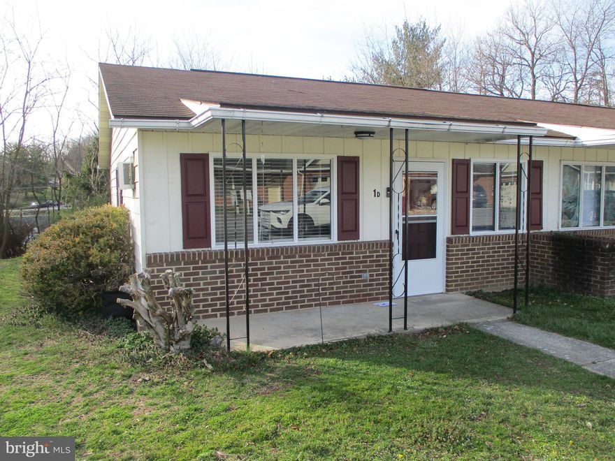 Very nice two bedroom/ 1 bath villa style unit located in a quiet neighborhood in Hancock. This unit is located north on PA Ave,  in a country setting. The unit has a large living room, with a separate dining area, and a galley kitchen with a breakfast bar.  Most appliances are new within the last few years. The bathroom is a nice size with a shower and updated fixtures. The main bedroom can fit a king bed, while the second bedroom can handle a queen bed. The main area has laminate floors while the bedrooms have newer carpet. The main bedroom walks out to the rear and side yards. This unit  was occupied for the past three years, as the tenants very rarely move out in one or two years. The unit is vacant and the approval process will be swift.