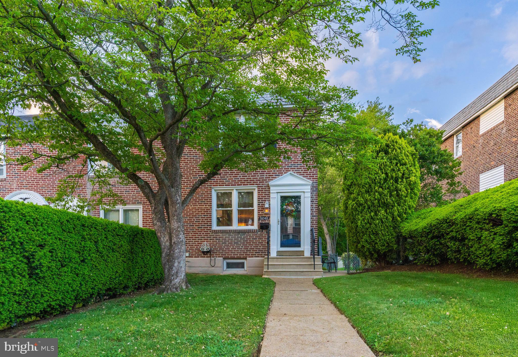 Welcome to this meticulously maintained 3 bedroom, 2 full bath end of row in desirable Westbrook Park! Enter into this bright, inviting living room, tastefully painted and featuring its original art deco metal railing. The living room and dining room both have carpet that can be easily removed to reveal original hardwood flooring, should that be your preference. Now, on to the spacious dining room which has been opened up to create an open floorplan to the beautifully updated kitchen. This amazing kitchen was thoughtfully designed to provide an abundance of cabinet space, a peninsula with seating, and plenty of counter space. In addition, it is well appointed with a higher-end stainless steel appliance package, a slick subway tile backsplash, and granite countertops. The second floor features a large main bedroom with an expanded closet with double doors and plenty of room for a king size bed and furniture. There are also two other nice sized bedrooms, a hall linen closet, and a nicely updated full bath. Head downstairs to the fully finished basement that provides plenty of living area for a family room, office, or whatever you heart desires. This bonus living space has been tastefully renovated to include ample closet space, a full bath with jacuzzi tub, recessed lighting, and a laundry area. There is a back door that leads to the exterior which boasts wonderful landscaping, a quaint side seating area, spacious driveway parking for 2 cars, and a large rear yard. This house has a great layout for entertaining and plenty of living space, both inside and out. Throw in central air for those hot summer days and you have the perfect house to make your new home! Schedule your appointment soon, as these end homes don't last long, especially one as beautifully done as this one.