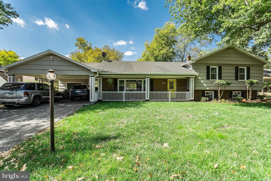 LOCATION, LOCATION, LOCATION!!! This beautiful and spacious split-level home is located in the Treasure Cove subdivision, convenient to National Harbor and MGM, the new Top Golf and Target, and DC and Old Town Alexandria. A lovely, well-maintained home, it has been meticulously cared for. With hardwood floors, a gourmet kitchen with stainless steel appliances and many amenities, recent updates also include a new dishwasher, furnace/HVAC system, hot water heater, windows, 6" gutters, patio with veranda and recent re-paint of the upper level...and the list goes on! An oversized 2-car carport and long driveway, which compliments the property's curb appeal ensures ample parking for owners and guests. With seasonal water views and a fully fenced rear yard with deck off the kitchen, this home is fantastic for entertaining and year-round barbeques. Bring your buyers! You will not be disappointed!