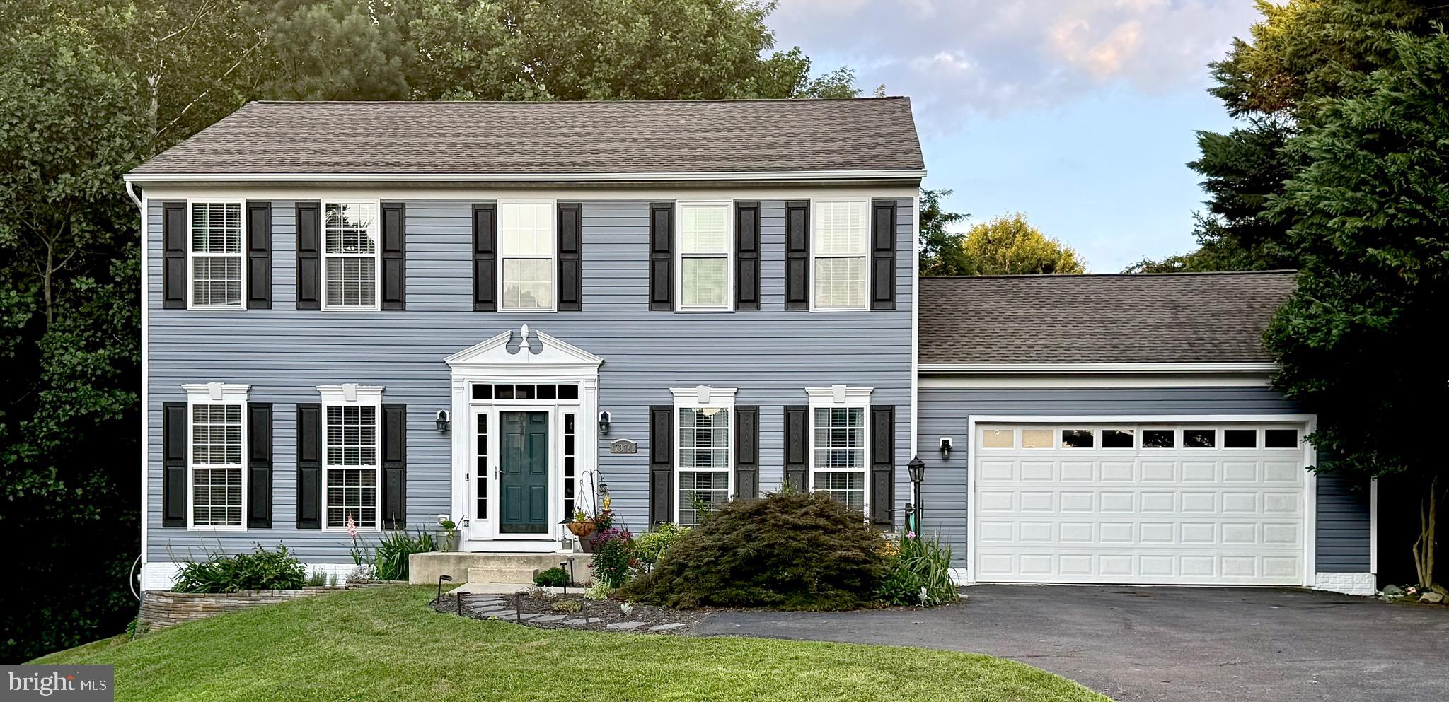 Welcome to 7874 Eagle View Drive — a beautifully updated colonial in sought-after Richfield Station! Step into a home that blends modern convenience with timeless style. The spacious kitchen is a chef’s dream with newer appliances (2022–2023), 42” high countertops, a pot filler over the stove, two pantries, and an expanded dining area that flows seamlessly to the back deck — perfect for entertaining.
Upstairs, the primary suite features double-door entry, a separate soaking tub, glass-enclosed shower, and Alexa-integrated fan and recessed lighting for a spa-like experience. Hall bathroom includes stylish touches like honeycomb tile flooring and a built-in hanging rack.
Throughout the home, enjoy new light fixtures, new carpet in the upper and lower levels, and elegant crown molding on the main level. One room is currently used as an office and features a built-in wall shelf for added character.
Major upgrades offer peace of mind: roof replaced 2019–2020, brand new siding and shutters, new storm door, new grinder pump, new gutters and downspouts, and regular HVAC & water heater maintenance.
The garage is a standout with epoxy floors, a plank wood accent wall, and added storage potential. The basement includes a rough-in (located to the left of the staircase) for future customization.
This home has been lovingly maintained and thoughtfully upgraded — ready for you to move in and enjoy!