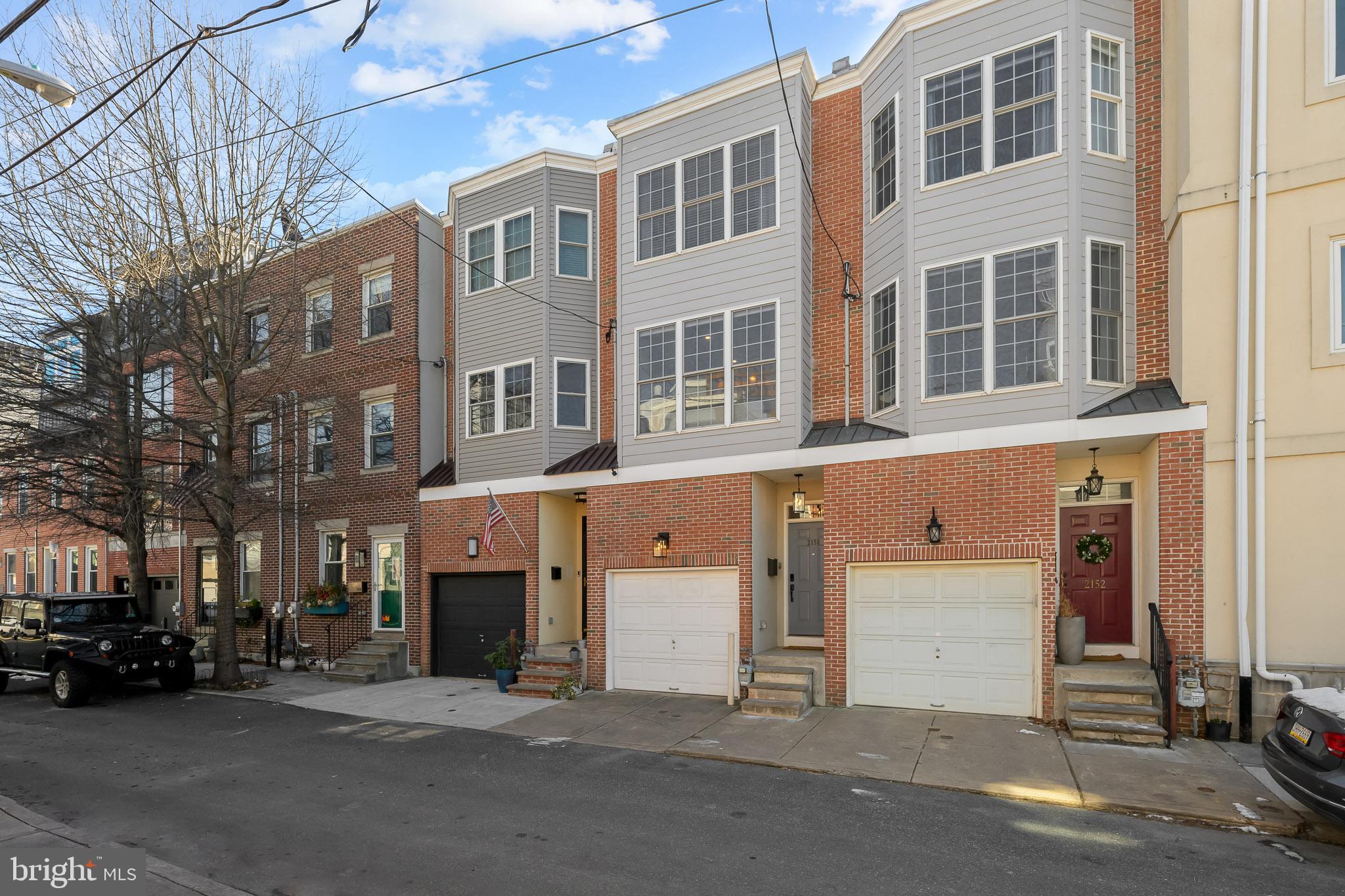 You won’t want to miss this stunning 3 bedroom, 3 bathroom home in Graduate Hospital! With a 1 car garage and located the Marian Anderson Neighborhood Academy catchment you have been waiting for this home to come to the market! The first floor has inside access to the garage and the first bedroom with a walk in closet and a full bathroom. There is also a coat closet (!) and access to the rear patio. Up one flight of stairs and you are welcomed into the beautifully renovated kitchen. There is an island that can seat 3, a herringbone backsplash, quartz countertops, a 6 burner slide in Wolf Range, a Sharp microwave drawer, a pot filler and a hood that vents to the exterior. Plus soft close cabinetry and pull out drawers, it's pure luxury and you won't want to leave! There is a dedicated dining room just next to the kitchen which flows into the oversized living room. Large windows at the front flood the home with natural light. A dry bar with a wine fridge finishes off this floor. The 3rd floor has the primary suite, the 3rd bedroom and a hall bathroom. This entire floor was re- imagined and renovated. The primary suite has a walk thru closet and a beautiful attached bathroom with a large dual vanity and a standing shower with a glass shower surround. The entire shower and the bathroom floors are laid with marble tile for a classically elegant feel. The hall bathroom has a bathtub with a white subway tile surround and a marble tiled floor. Side by side washer/dryer are also on this floor for the ultimate convenience. Downstairs, enjoy a fully finished basement with extra-tall ceilings and a generous unfinished storage space to meet all your organizational needs. Also, the home has new windows and siding!
Last but not least, location! This home is an unbeatable, walkable location—everything you need is just a few blocks away! Ultimo Coffee, Sidecar Bar, Las Camaradas, Breezy's Deli, multiple workout locations, Aldi, CVS, Heirloom Market, Starbucks, and the dry cleaner are within a few minutes walking. Two bus lines close by make it easy to catch a quick ride into Rittenhouse Square. It's also an easy walk across the South St Bridge to get the universities and hospitals. Easy access on/off the highways.