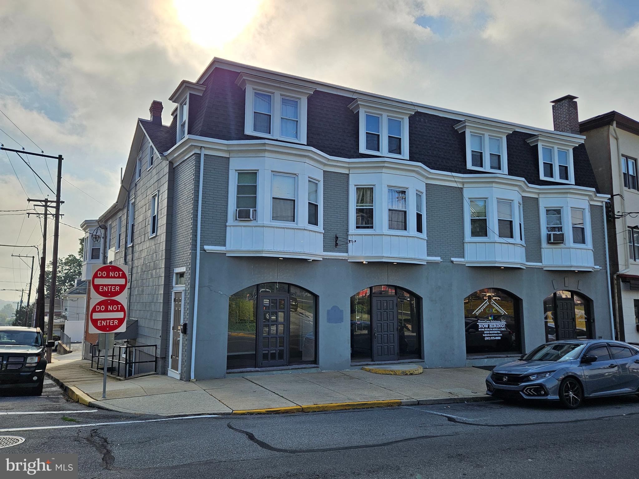 1,650 sq. ft. office/commercial space for lease in convenient, high visibility location in Mt. Penn. This property is located on N. 23rd Street (Carsonia Avenue), just a block from Perkiomen Avenue. Current configuration includes a large open waiting area along with a variety of private offices and administrative work areas. This lease includes designated parking spaces on the off-street parking lot adjacent to the building. Additionally, there is on-street parking directly in front of the space. Large front window area provides for great visibility and display area. Tenant pays electric, communications, water, sewer and trash.