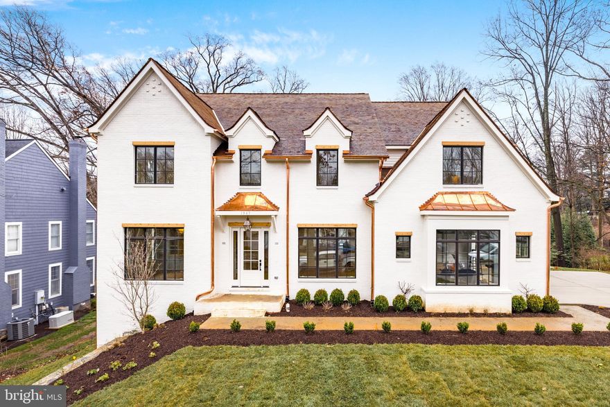 Inspiration lives well at 1947 Rockingham St, premier builder Brush Arbor Homes’ newest offering on approximately half an acre in a prime location Franklin Park. This transitional design with a cedar roof, painted brick exterior and copper flashing and copper gutters adorning the exterior offers unprecedented standards while offering the pinnacle of close-in McLean living. Truly seamless indoor-outdoor entertaining pairs with unmatched modern styling and gives the sense that anything is possible… and always right within reach.

 Bringing the vision of interior design house Wellhouse & Co to life, the house encompasses 6 bedrooms - in a floorplan which covers 7300 SF+/- of interior space and both a 2-car and 1 car attached garage. Designed to offer its future residents a wonderful lifestyle like no other, the home takes the indoor/outdoor living to the next level due to the floor to ceiling windows and multiple sets of sliding doors which allow an abundance of natural light to fill the home from nearly every room. Anchored by an impressive entry, with designer lighting and finishes throughout, the main level's plan and design maximizes the use of traditional molding and transitional yet timeless finishes.

 

The main living space features a library, formal dining room with butler’s pantry, a gracious great room with a beautiful gas fireplace, a gourmet kitchen with a catering kitchen and additional walk-in pantry, two powder rooms and a screened porch with cathedral ceiling. The art of cuisine and exquisite taste finds its home in a gallery-quality kitchen with flawless presentation and premium appliances. An inviting openness between the kitchen, dining, and living areas allows life to flow easily from one moment to the next.

 

More than a bedroom, the Primary Suite with private balcony serves as a retreat within the retreat – where vistas and serenity can be enjoyed without compromise. Thoughtfully designed to ensure privacy and serenity, the oversized closets connect to the luxuriant bath, which is complete with a free-standing soaking tub, large shower, a water closet, and dual vanities. In quiet repose or engaged in social enjoyment, 1947 Rockingham St provides the ideal setting for whatever captures the imagination.

 

Sited beautifully in the lush natural landscape, mature trees, and charming rolling hills of Franklin Park, this home offers close proximity to all that Downtown McLean has to offer, and is also ideally situated just minutes to the George Washington Parkway, 1-66, Tyson’s Corner, and the Capitol Beltway.