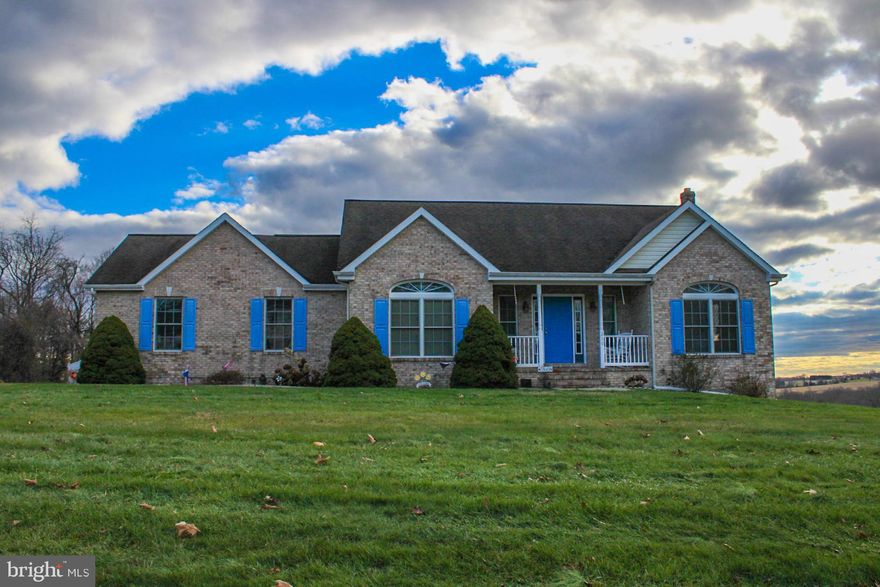 Oh what a view! Sitting high above the valley in Providence this spacious ranch home will rejuvenate after long days at work or play. Rear deck off the kitchen leading to your in-ground pool adds to the stay cation feel. 2 acre lot gives ample space for privacy or toy barn construction. The house has been well maintained by this original owner. Cathedral ceiling and the open layout will allow the whole family to stretch out. Full, high ceiling basement with walk out level doors make it possible to double the square footage.
