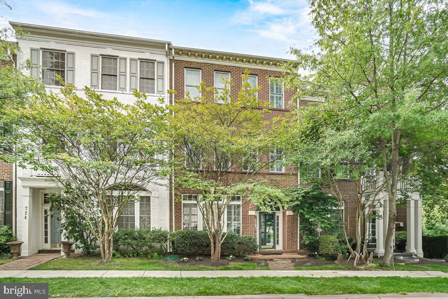 Beautiful 3 level townhome: features hardwood floors, high ceilings, plantation shutters throughout, crown moulding, open concept living and kitchen, gas fire place, detached 2-car garage, private enclosed backyard with flagstone patio. Primary suite has large master bath and large closets with Elfa closet systems. Top level has 2 additional bedrooms, third bath and flexible family/rec room. Roof replaced in 2021. All appliances replaced in 2022. Located near parks and playgrounds.  Walk to restaurants, shops and grocery store. Community amenities include 2 pools, parks, playgrounds, trails and a shuttle to the Shady Grove Metro station.  Easy access to the ICC, I-270, and 355..