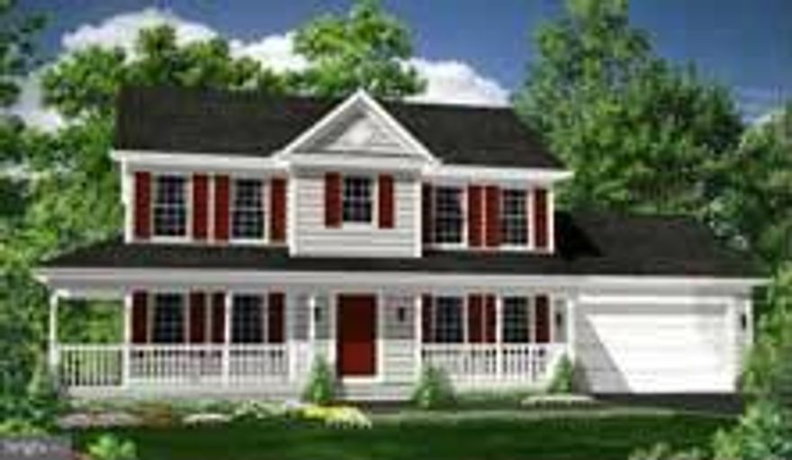 Traditional Colonial.  2-story foyer, separate dining room, formal living room, kitchen features 30" cabinets with breakfast area, open and spacious family room, huge bonus room, master suite with large walk-in closet and master bath with separate tub and shower and double bowl vanity.  2-car garage, energy star home!