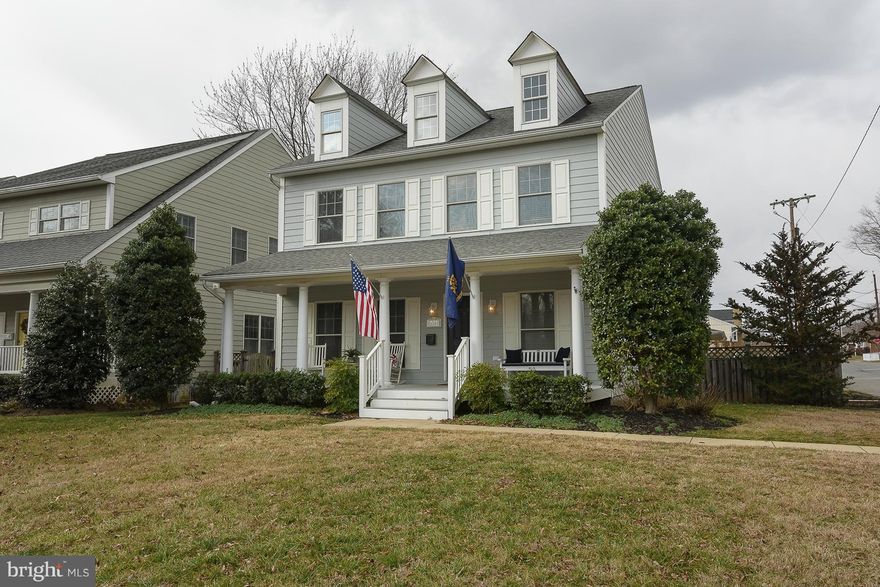 Charming home in the heart of Annapolis just minutes from downtown. Featuring a gourmet kitchen with granite countertops, cherry cabinets and stainless steel appliances. Large master with walk-in closet and sitting room. Finished basement with rec room, bedroom and full bath.