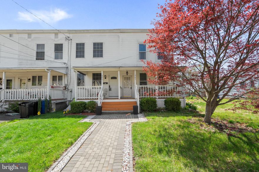 Welcome to 347 Woodland Avenue a delightful 2 bedroom 1 bath end of row town home nestled in a peaceful boro town of Penndel. Brimming with character, this built in 1900, this  gem offers a rare private driveway and a generous rear yard perfect for outdoor entertaining or relaxing . Step inside to find a spacious living room, a remodeled  kitchen and a full basement.The cozy side porch is ideal for morning coffee or additional living space. A covered front porch adds curb appeal and a warm welcome. A wonderful blend of charm ,privacy and potential -don't miss the chance to modernize and make this home yours!