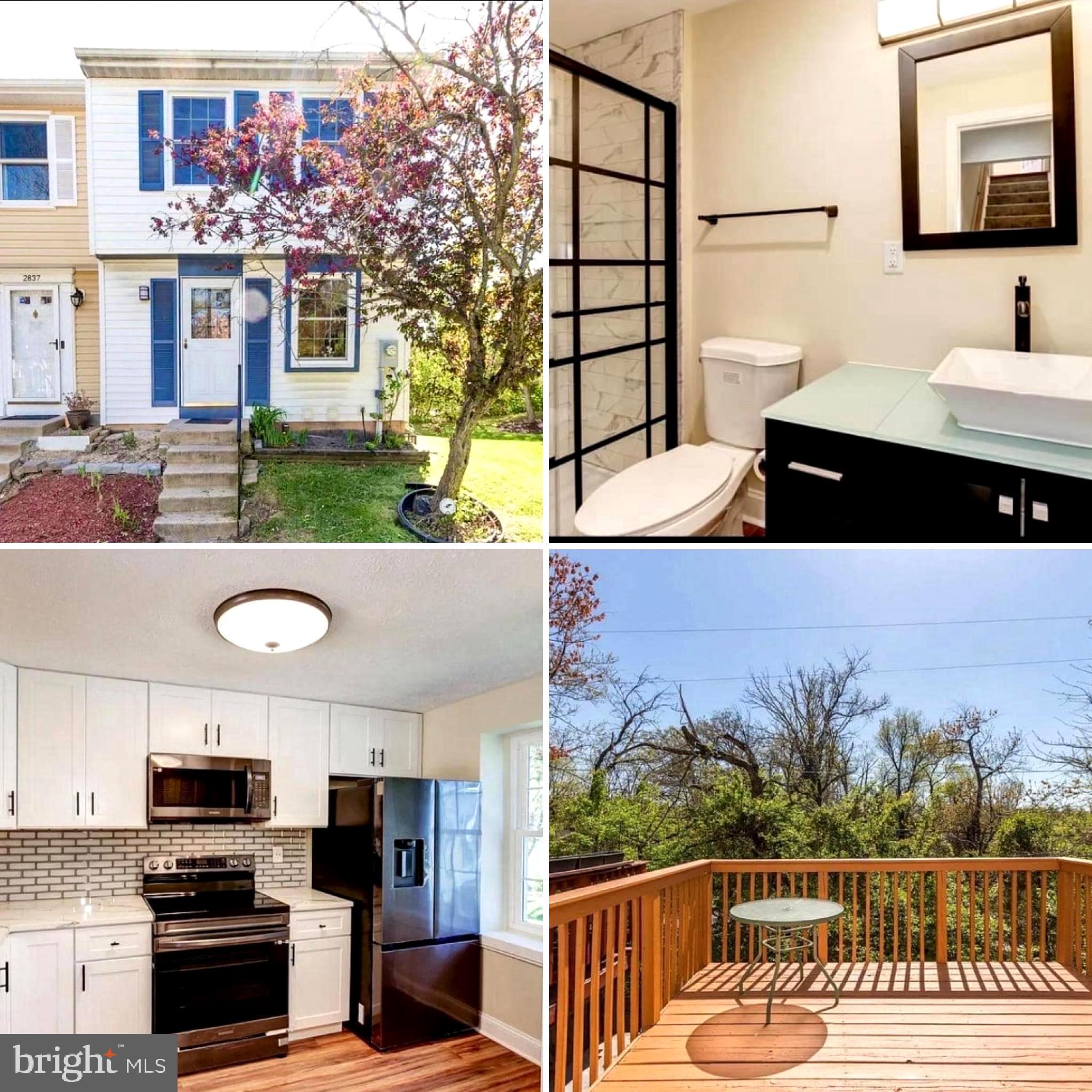 Welcome to this Immaculate end unit in sought after Avonshire Community!
The three fully finished levels renovated only 2 years ago offer gleaming floors, designer kitchen with stainless steel appliances and granite counters, energy efficient windows, beautiful designer bathrooms on the upper level and in the basement, amazing rear deck and patio with fenced backyard, ideal for family gatherings, entertainment, and pets! Commuters delight with easy access to the ICC Rt-200, Rt-29, I-95, downtown, public transportation, shopping, restaurants and more! Call or text today to schedule your visit and not miss on this rare opportunity to own an live in the Fairland Subdivision!!