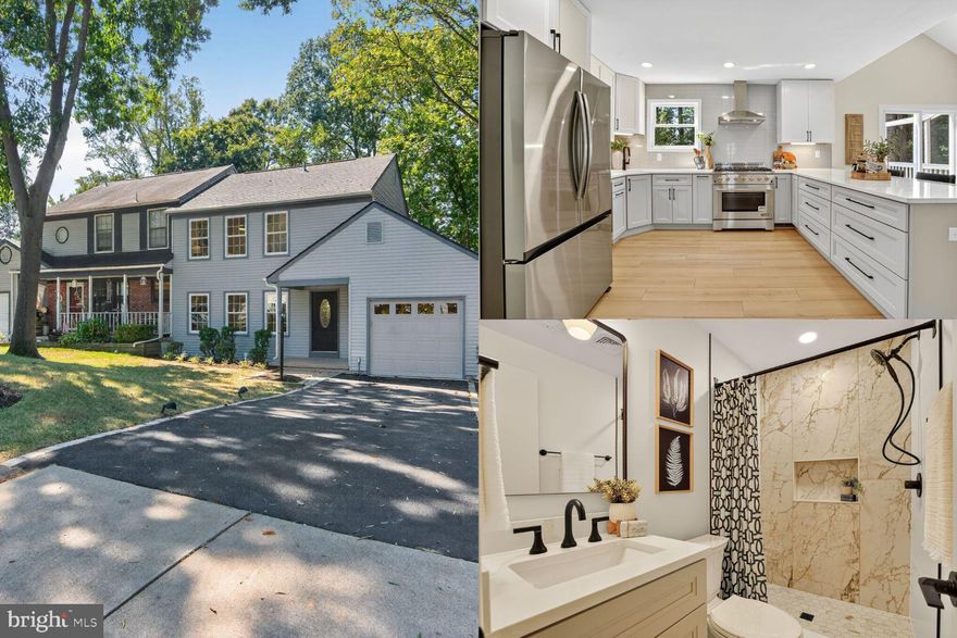 Welcome home to 3415 Fort Lyon Dr. in Woodbridge, VA! This beautifully newly renovated (2025) 2,568 sq. ft. home showcases upscale finishes throughout, including all new kitchen, bathrooms, flooring, paint,  fixtures, and all new PVC plumbing. The main level features a bright living room, dining room, updated kitchen, family room, and half bath, with a walkout to a large deck—perfect for entertaining. Upstairs, the primary suite offers a walk-in closet and a ensuite bathroom with dual sinks and a custom walk-in shower. Two additional bedrooms share a full bathroom. The basement expands the living space with a bedroom, full bathroom, recreation/family room, laundry, and storage, plus a walkout to the backyard with a lower-level patio.  Additional highlights include an attached 1-car garage with direct access to the main level.  Lake ridge Association offers great year round amenities:  Basketball Courts, Bike Trail, Boat Ramp, Common Grounds, Jog/Walk Path, Lake, Meeting Room, Party Room, Picnic Area, Pool - Outdoor, Tennis Courts, Tot Lots/Playground, Water/Lake Privileges. This home is ideally located just 15 minutes from the premier shopping and dining at Potomac Mills Mall, and offers quick access to I-95 for easy commuting.  Stylish modern updates and a functional layout make this home move-in ready! Your next chapter starts here! Come see today!