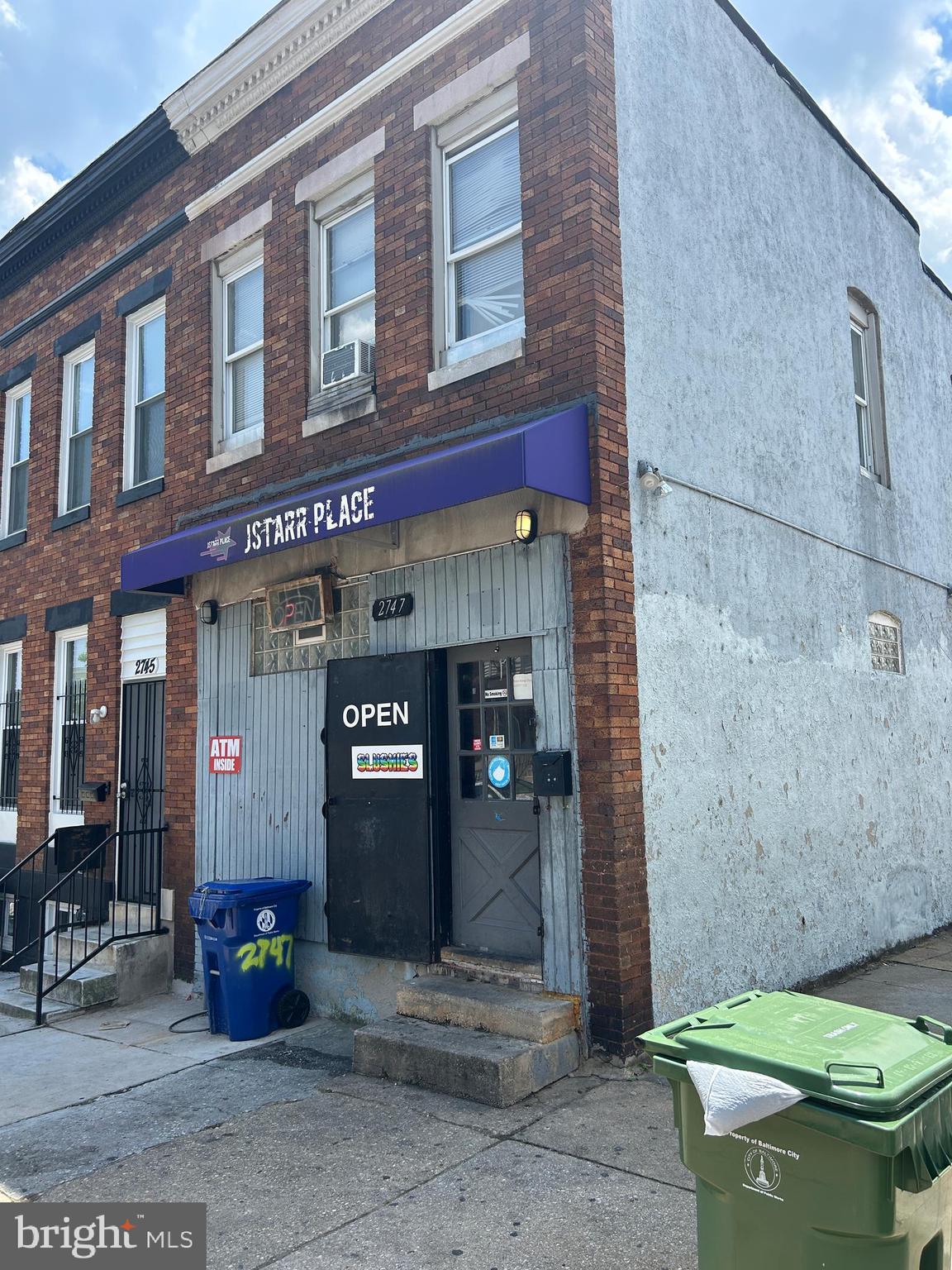 Looking for a property with both residential and income-generating potential? This spacious corner lot located in the heart of Baltimore City offers the best of both worlds! Featuring 3 bedrooms, 2.5 bathrooms, and an adaptable storefront space, this property is perfect for entrepreneurs or investors looking to live and work under one roof. Ideal for those seeking a live-work solution, offering endless possibilities for entrepreneurs or small business owners looking to capitalize on their space. Prime location close to local amenities, public transportation, and foot traffic for the storefront. Run your business downstairs while enjoying the comforts of home upstairs. Don’t miss this unique opportunity to invest in both your home and business! Schedule a showing today and imagine the potential!