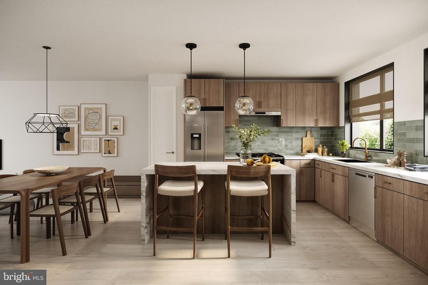 Welcome to Moyer Row, where modern luxury meets Fishtown soul. Experience the pinnacle of urban living in this stunning, new construction masterpiece. Spanning 2,500 square feet of meticulously designed living space, this 4-bedroom, 3.5-bathroom home offers a rare opportunity to personalize your finishes and create a bespoke home tailored to your taste. From the wide-plank hardwood floors to the sun-drenched, open-concept layout, every detail exudes sophistication. The home features multiple private deck directly off the main living level & primary bedroom, perfect for morning coffee, along with an expansive rooftop deck with panoramic city views. Located in the prestigious Alexander Adaire catchment, you are perfectly positioned to enjoy all that Fishtown has to offer.  Just a short walk to James Beard-recognized favorites like Kalaya and Suraya, or the legendary pies at Pizzeria Beddia. You can also enjoy easy access to Riverwards Produce for local groceries, Penn Treaty Park, and coffee from La Colombe!  Complete with 1-car garage parking and a 10-year tax abatement, this home offers the ultimate Fishtown lifestyle. Schedule your private tour today to select your finishes before it’s too late!