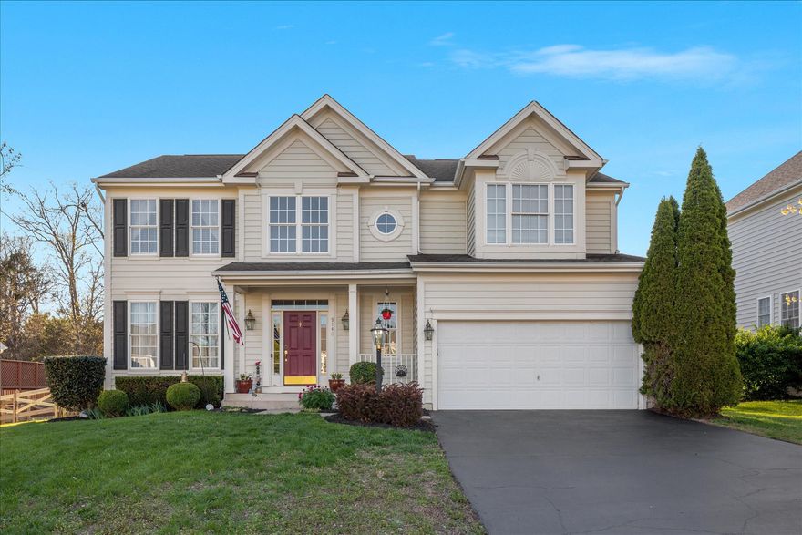 This charming Colonial home in the desirable amenity rich community of Victory Lakes offers a perfect blend of comfort and modern living. With 4 spacious bedrooms and 3.5 bathrooms, this residence boasts an impressive 3,367 sq. ft. of well-designed space, ideal for both relaxation and entertaining. The inviting interior features engineered wood floors, carpet, and tile flooring, creating a warm atmosphere throughout. Beautiful cherry wood cabinets, pantry and island provide plenty of kitchen storage.  Cozy up by the gas fireplace in the oversized living area or enjoy the convenience of a full daylight basement, perfect for a home office and complete with a theater room, wet bar and a special hideaway play area for the little ones. Pride of ownership shows with recent updates including furnace (2025), Air Conditioning (2025), 100 gallon hot water heater (2024) and new flooring throughout.  Step outside to discover a beautifully landscaped 0.23-acre lot, complete with a rear yard that invites outdoor gatherings. The expansive and newly renovated deck is perfect for summer barbecues or quiet evenings under the stars. The community amenities are truly exceptional, featuring multiple outdoor pools, basketball and tennis courts, a dog park, and scenic jogging paths around the serene lake. Victory Lakes is not just a neighborhood; it's a vibrant community.  Outside the grounds of the Victory Lakes Clubhouse there are walking/biking trails that wind their way through the community and take you past the three fully stocked lakes.  You can see Victory Lakes residents fishing in the lakes in Spring, Summer and Fall.  With convenient public services and a welcoming atmosphere, this home is a wonderful opportunity to embrace a fulfilling lifestyle in a thriving community.