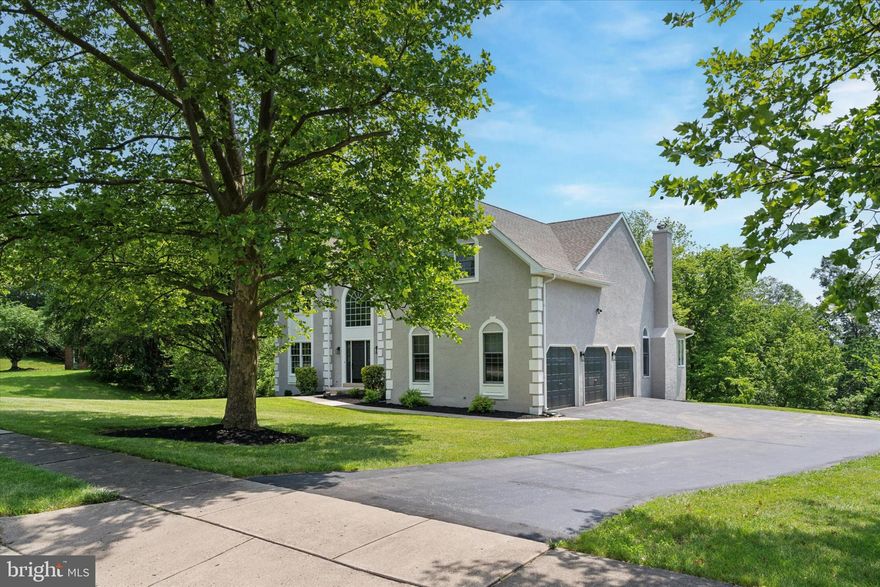 Now including a finished basement with additional full bathroom! Experience a stunning transformation in the Providence Hunt community, a private community with NO HOA nestled within the esteemed Spring-Ford Area School District. This beautifully renovated 4-bedroom, 3.5-bath home is set on a picturesque 0.92-acre lot, offering a perfect combination of space, nature, and convenience, complete with wooded privacy at the back and open yard areas in the front and sides. 
As you enter the bright two-story foyer, you’ll find a meticulously redesigned interior featuring wide-plank luxury vinyl flooring, sleek black fixtures, recessed lighting, and a calming neutral color palette. The impressive kitchen boasts white shaker cabinetry, quartz countertops, top of the line Bosch stainless steel appliances (including a beverage fridge and wall-mounted double oven) and a spacious island ideal for preparation, storage, and casual gatherings. The kitchen effortlessly connects to a vaulted great room with a cozy gas fireplace, while additional living and dining spaces provide flexibility for entertaining and leisure. 
Step out from the kitchen or the tree-shrouded sunroom to enjoy serene wooded privacy and access to the expansive new composite deck. An additional versatile bonus room on the first floor is ideal for a home office or guest space, complemented by an updated powder room and a convenient mudroom with direct access to the spacious 3-car garage. 
Upstairs, the luxurious primary suite features a tray ceiling, generous walk-in closet, laundry room, and a beautifully updated en-suite bath that's beaming with natural light and equipped with a soaking tub and a frameless glass shower. This owner's retreat also includes a flexible bonus room perfect for a home gym, nursery, or private relaxation space. A renovated hall bath and three additional bedrooms with new carpeting complete the second level. 
Notable upgrades throughout the home include a new high-efficiency HVAC system, tankless water heater, refreshed stucco exterior, automatic garage doors enabled with Wi-Fi and battery backup, new stair spindles and flooring, and updated light fixtures. The expansive walk-out basement provides ample storage and potential for future finishing, with direct access to the backyard.
Conveniently located just minutes from downtown Phoenixville, Providence Town Center, Valley Forge Park, Rivercrest Golf Club, Schuylkill River Trail, Upper Schuylkill Valley Park Boat Launch, and major routes including 422, 29, and 113, this move-in ready home offers the perfect blend of space, style, and location!