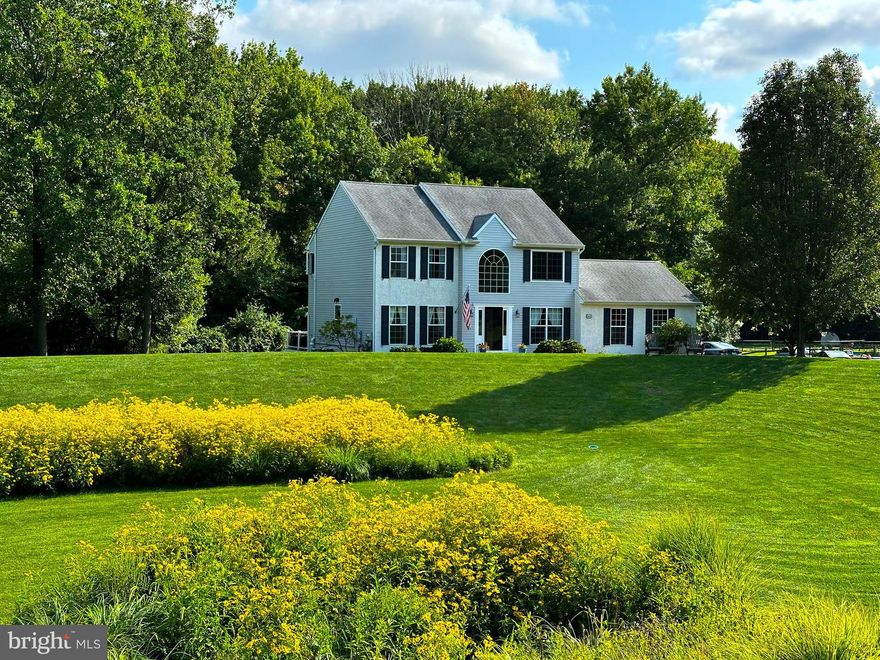 Welcome to 1421 Deer Meadow Lane – your dream home in the award-winning Garnet Valley School District.  Nestled on a peaceful cul-de-sac, this bright and spacious colonial sits on over an acre of land and offers the perfect blend of comfort, charm, and convenience. As you step into the sun-filled two-story foyer, you’ll immediately feel the warmth and elegance this home provides.  To your left, a cozy living room invites you to unwind, while a formal dining room on your right sets the stage for memorable holiday dinners and family gatherings. The heart of the home is the beautifully updated kitchen, featuring granite countertops, a center island, stylish backsplash, and stainless steel appliances. The open floor plan flows seamlessly into the family room and out to a large rear deck—ideal for entertaining guests or enjoying a relaxing summer evening BBQ.  Also on the main level, you’ll find a convenient half bath and laundry room for everyday ease.  Upstairs, four generously sized bedrooms offer ample closet space. The primary suite boasts a walk-in closet and an en-suite bath complete with a soaking tub and separate shower.  The finished basement provides a versatile space—perfect for movie nights or watching the big game, and has additional home office.  Located just steps from Bethel Springs Elementary via a scenic nature trail, this home offers an unbeatable combination of privacy and accessibility. With a newer roof and HVAC system, you’ll enjoy peace of mind and lower move-in costs. Plus, you'll have quick access to major highways for an easy commute to Philadelphia or Wilmington.  Don’t miss your chance to make this exceptional property your forever home. Schedule your showing today and discover everything 1421 Deer Meadow Lane has to offer!