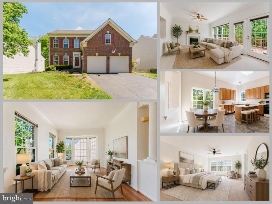 *Open Houses: 1-3 PM Saturday, April 25 | 1-4 PM Sunday, April 26.*

Welcome to 9717 Granary Place,  in the sought-after Braemar community—where neighbors become friends and everyday life feels just a little easier.Step inside to a warm and inviting main level designed for how families actually live. The cozy family room with fireplace is perfect for movie nights and relaxing evenings, while the large eat-in kitchen with island truly becomes the heart of the home,ideal for casual meals, and gathering throughout the day. A separate dining room is ready for holidays and celebrations, and the living room offers additional space to unwind, or host guests. Upstairs, you’ll find three comfortable bedrooms, including a spacious primary suite with its own private bath, along with a hall bathroom that serves the additional bedrooms—making busy mornings a little easier. The walk-out lower level adds even more flexibility, featuring a 4th bedroom and full bathroom—perfect for guests, a home office, or a private space for teens. Outside, enjoy the peace and privacy of a court location with less traffic and more room to play. And just beyond your doorstep, the Braemar community offers incredible amenities including walking trails, two pools, tennis courts, pickleball, and basketball courts—giving everyone something to enjoy.This is more than just a house—it’s a place where everyday moments happen, from weeknight dinners to weekend memories.