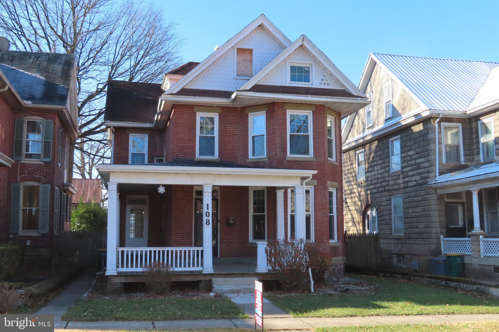 3 bedroom Home/Pets OK - This 3 bedroom 2 story home includes large rooms a large front an large rear porch. Off Street parking plus a garage. Attic and basement for storage. No Pets and No Smoking Allowed.