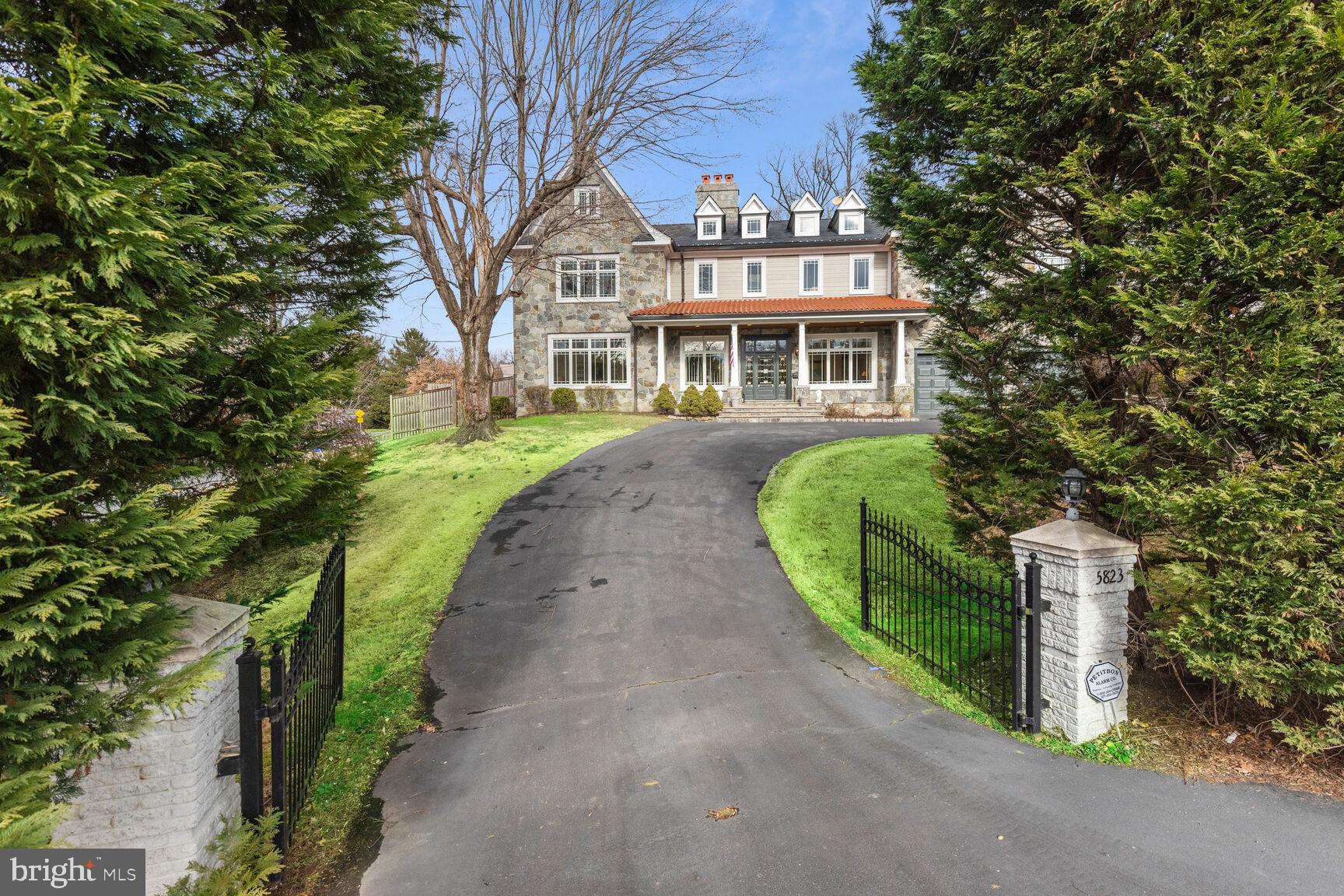 For any pets, owner will assess a premium of $500.00-$1,000.00 per month depending on size. This does NOT apply to service animals, of course. Location, Location, Location. Step inside this gorgeous Craftsman in the desirable Kenwood Park neighborhood of Bethesda. Completely remodeled in 2005 as the builder's personal residence, this home encapsulates the finest finishes and detail throughout, boasting 7 bedrooms and 6.5 bathrooms on over 5,955 square feet of luxurious living space. Pull up the circular and gated driveway to find elaborate stonework across the property, welcoming you to this masterpiece. Within the residence, find an open concept floor plan with traditional elements - the two story foyer and grand entry was built to bring in an abundance of light, which is a common theme throughout the property. Enjoy solid hardwood floors, recessed lighting, decorative light fixtures, tiered crown & chair rail molding, wainscoting, high ceilings, fireplaces, and more. On the main floor, the gourmet-chef's-kitchen spare's no expense, with top-of-the-line stainless steel appliances, upgraded quartz countertops, designer backsplash, custom built cabinetry, spacious central island, and an ideally situated eat-in area with plenty of natural light pouring into the space. Also on the main level, an oversized suite with a full bathroom. Step upstairs to find 5 bedrooms and 3 bathrooms, with high ceilings and only the finest finishes to showcase the builder's craftsmanship and attention to detail, plus a bedroom-level laundry room with a suite of built-ins to accommodate any amount of extra clothing. On the lower level, enjoy an oversized recreation room with a kitted-wet-bar, movie theater, bedroom, and 2 full bathrooms. In the rear yard, find a beautifully hardscaped patio with a built-in fireplace and plenty of combination stonework/brickwork, with a magnificent fenced side yard encapsulating plenty of green space. Additionally, the home has an attached 3-car garage which has been oversized to provide ample storage space in tandem with parking. Located only minutes away from Downtown Bethesda, with a plethora of Shops/Restaurants/Parks/etc., and I-495/I-270 for a commuter friendly experience to either D.C. or VA. You don't want to miss this gem of a home! *Available for Move-in August 9th, 2024*