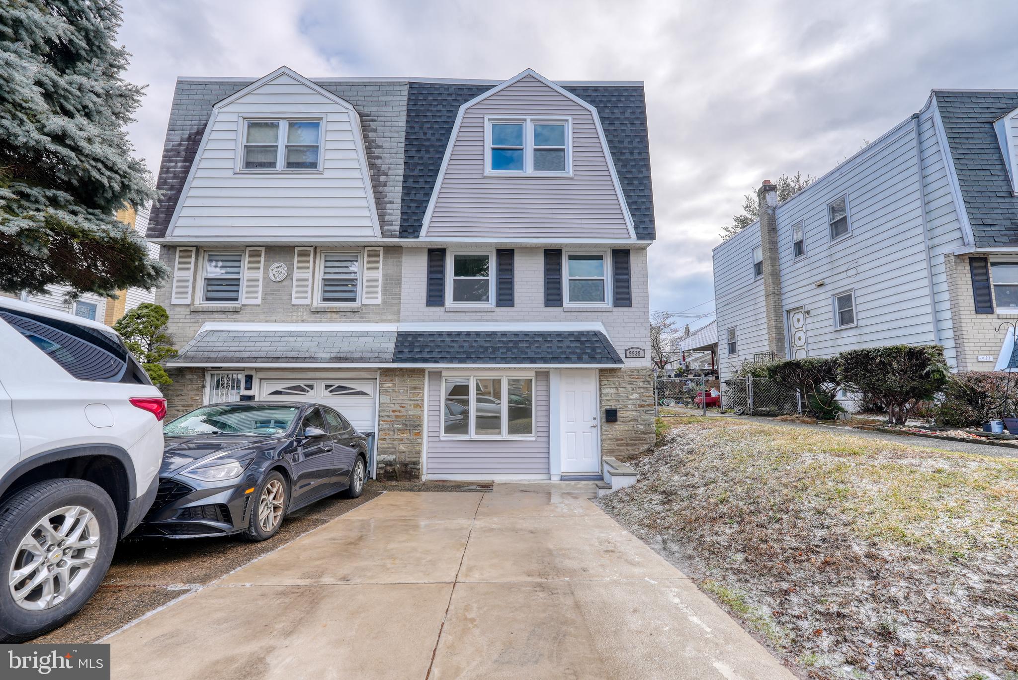 Welcome to 9939 Medway Rd, a charming townhouse nestled in the heart of Philadelphia. This beautifully Fully remodeled attach/row house offers a seamless blend of comfort and style with high end designer features across 4 inviting bedrooms and 2 well-appointed full modern bathrooms.
Step inside to discover a spacious interior featuring seven rooms with plenty of lighting and accent lights. each thoughtfully designed to enhance your living experience. The versatile flooring includes carpet, tile, and luxury vinyl, providing both functionality and aesthetic appeal throughout the home.
The modern open style and specious kitchen with high end stainless-steel appliances and solid cabinets offers a lot of storage with luxury touches and will be the spot to entertain the guests while preparing that delicious dinner.
The bathrooms are a standout feature, with ceramic finishes and a double sinks in both bathrooms, ensuring elegance and convenience. The home's layout is perfect for both relaxing and entertaining, with ample space to suit your needs.
Venture outside to find your own private oasis. A serene patio invites you to unwind or host gatherings, while the private yard offers a tranquil escape for outdoor enjoyment. Whether you're sipping your morning coffee or enjoying an evening under the stars, this outdoor space is sure to delight.
Situated in a vibrant area, this twin provides easy access to a variety of amenities and local attractions. Experience the perfect balance of urban living and personal retreat at 9939 Medway Rd. Don't miss the opportunity to make this exceptional property your own. Schedule a viewing today and discover the endless possibilities that await in this delightful Philadelphia home.