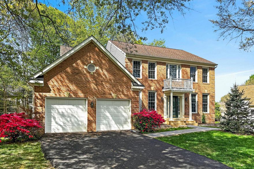 Open House 12-3 Sunday April 12, 2026. Don’t miss this stunning brick-front light filled home in desirable Barrington! Beautifully updated and freshly painted throughout, this exceptional home features new luxury vinyl plank flooring (2024) on all three levels and offers over 4,000 square feet of finished living space with thoughtful upgrades throughout. The main level showcases a dramatic two-story family room, formal living room, and an elegant dining room adorned with crown molding, wainscoting, and shadowboxing. A private home office provides the perfect work-from-home space. The fully remodeled chef’s kitchen (2025) is a showstopper, featuring 42-inch light gray shaker cabinetry with soft-close drawers, expansive quartz countertops, and stainless-steel appliances including a French-door refrigerator, 5-burner cooktop, and new double oven, sink, and disposal. A large center island and pantry add both function and style, while recessed lighting enhances the space. The adjoining breakfast area offers a bay window, newer ceiling fan/light fixture, and French door access to the upper sun deck. It flows seamlessly into the impressive two-story family room with a vaulted ceiling and a striking floor-to-ceiling brick gas fireplace. A well-appointed laundry room with additional cabinetry and an updated powder room complete the main level. Upstairs, you’ll find four spacious bedrooms and three full baths. Two bedrooms share a beautifully updated hall bath, while another bedroom enjoys its own fully renovated private bath. The expansive primary suite features a cathedral ceiling, bay window, a large walk-in closet and a new ceiling fan. The luxurious spa-like primary bath (2025) includes a double vanity, oversized glass-enclosed shower, and a freestanding soaking tub. The fully finished, walk-out lower level offers a huge recreation room with new lighting and fresh paint, a fifth bedroom—ideal for guests or family members, and a completely remodeled full bath. A dedicated storage room with built-in shelving adds even more functionality. Major updates include:  Roof with 35-year shingles (2018), Trane HVAC with whole-house air purification (2019), Front windows (2020), Rear windows (2022), Front door (2023), Gas fireplace (2023), Water heater (2023), 200-amp electrical panel (2025) and Driveway (2025). Located on a cul-de-sac in the sought-after Barrington community, this home offers access to top-rated schools   Silverbrook Elementary, South County Middle and South County High. Residents enjoy community amenities including a pool and scenic trails connecting to Lake Mercer, Burke Lake, and South Run Recreation Center, with convenient trail access a few steps away at the end of the cul-de-sac. Just minutes to major commuter routes and offering easy access to the Fairfax County Parkway and I-95. A truly exceptional home combining luxury and space, in a great Fairfax Station location.