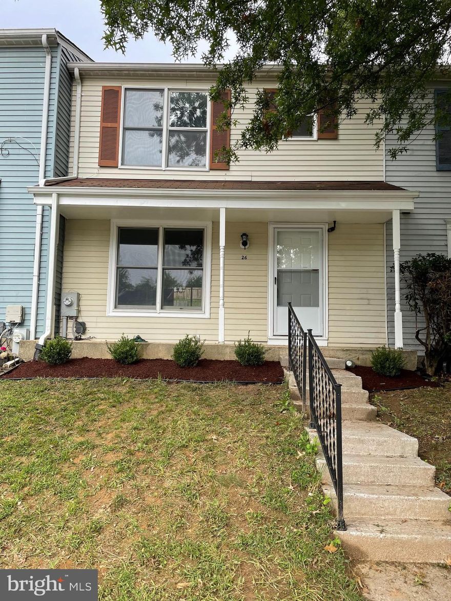 Wow!!!.  Fully Renovated with new Kitchen,  New Stainless appliances, New Designer flooring Throughout & Freshly Painted Entire Home! Wonderful 3 BR Townhome w/Front Porch, Open Floor Plan & Many Updates. Lower Level w/Family Room, Laundry Area, Rough-in & Storage! Upper Level has Master Suite w/Walk-in Closet & Dual Entry to Renovated Bath! Sliders to Spacious Deck & Yard. Newer HVAC, Plumbing & Gutters! Must See!  Req: $66K+ income, Good Rental history (will need current rent payment history) and good credit.