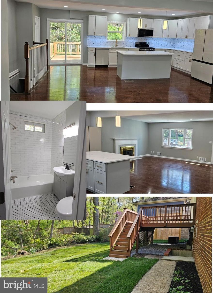 Welcome to a beautifully reborn home in the heart of Del Ray, where charm meets modern luxury. This stunning 5-bedroom, 2-bathroom raised ranch has been refurbished from top to bottom—literally everything is brand new. From systems to surfaces, no detail was overlooked in this complete renovation.  Step inside to a bright and open layout that showcases brand-new flooring, windows, fixtures, kitchen, bathrooms, appliances, electrical, plumbing—everything. The thoughtful updates blend effortlessly with the home's classic structure, creating a space that’s stylish, functional, and move-in ready. The light-filled layout offers generous living space across two fully finished levels, including a versatile basement perfect for a guest suite, rec room, or home office. A cozy fireplace anchors the main living space, adding warmth and character. The home offers two finished levels, including a fully finished basement perfect for a guest suite, playroom, or work-from-home setup. Outside, enjoy a spacious 5,640 sq ft lot—ideal for relaxing or entertaining. And of course, you’re just steps away from all the charm that makes Del Ray so special: tree-lined streets, boutique shops, cafés, and a true sense of community. Plus, you're only minutes from historic Old Town Alexandria, with its cobblestone streets, waterfront dining, and easy access to DC via Metro or the scenic GW Parkway. It’s the best of both worlds: charming community and city convenience.