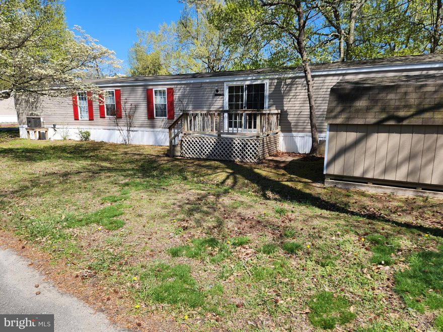 Well Maintained 3 bedroom 2 full bath mobile Home in Dover Bridge Park. Conveniently located on a corner lot about ten minutes to Easton and about 5 minutes to Preston. MD. Features include a newer HVAC (about 6 years old) and maintained twice a year (fall and spring) Newer roof, (about 10 years) Included are two sheds o( one with electric service). Cooking and Heat are metered propane, Water & Sewer billed monthly. Owner say "bring me an offer"