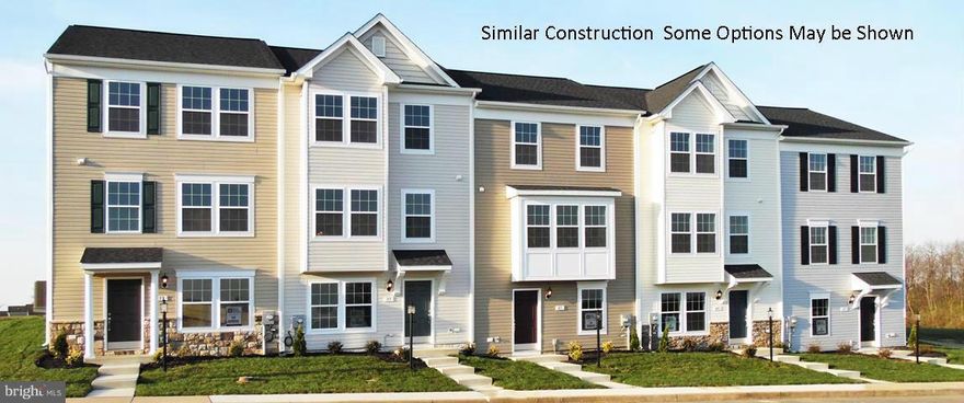 Dan Ryan Builders at Kensington Terrace offers this good looking Yorktown II 3 story finished on all 3levels. Living room box bay window adds a touch of class inside & out, island kitchen with bright dining area, master suite with double vanity bath, finished lower level with den/study, & rec room for gathering family & friends & still have office space! top floor laundry. Great location!