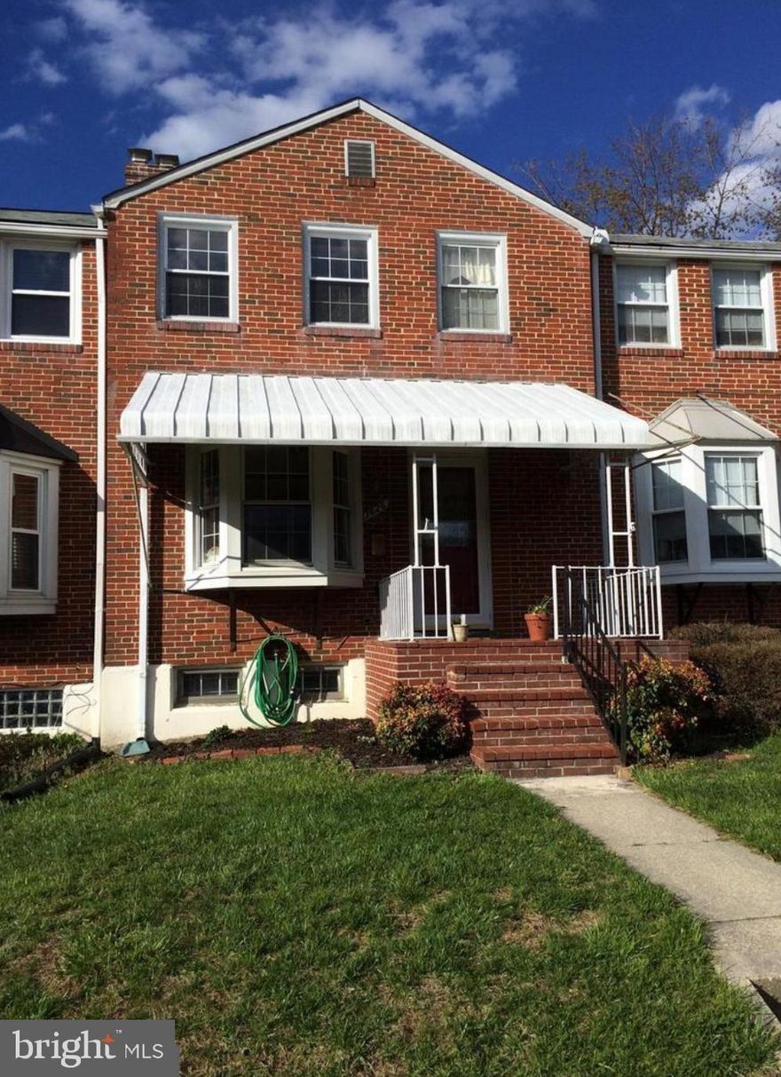 Don't Miss Out on this Lovely 3 bedroom 2 bath town home located in Loch Raven village.Fully finished basement with laundry room,Hardwood floors throughout,New appliances in kitchen,Central AC.Privacy fenced backyard with covered patio. Additional parking in rear.Pull down attic for extra storage.Freshly painted throughout. Very close to 695, shops, restaurants, and colleges,plenty of parking!