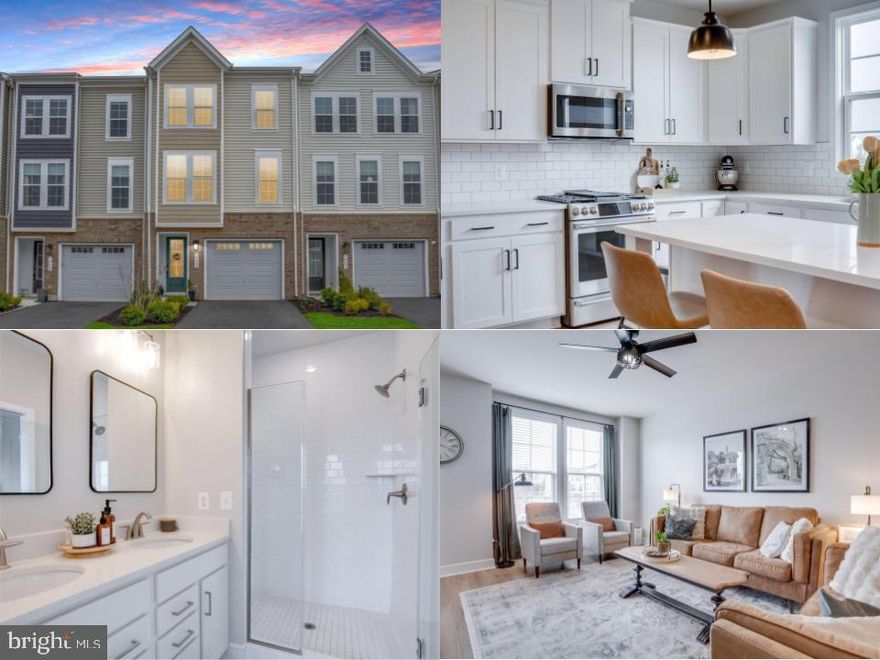 Welcome to Robinson Manor – Modern Luxury Meets Comfort in the Heart of Gainesville, VA

This home features a valuable financing opportunity—a 4.75% VA assumable loan! Qualified VA buyers can take advantage of this below-market interest rate, potentially saving thousands over the life of the loan. This is an incredible option for eligible VA buyers looking to secure a lower monthly payment and avoid the hassle of rising rates. Don’t miss your chance to assume this favorable loan and make your move into a beautiful home with built-in savings.

Built in 2022, this nearly-new luxury townhome offers the perfect blend of modern design and everyday functionality across three spacious levels. Boasting 4 bedrooms and 3.5 bathrooms, this home is thoughtfully designed for both relaxation and entertaining.

As you enter the main level, you’ll find a versatile 4th bedroom and a full bath – ideal for guests or a private home office. Just down the hall, the oversized garage offers ample storage space. Step outside to the cozy patio, the perfect spot to unwind around a fire pit or enjoy the beautifully landscaped backyard.

The second level features a bright and open-concept living space with high-end finishes throughout. The gourmet kitchen is a true showstopper, complete with a GE Café stainless steel appliance suite, gas cooktop, quartz countertops, a spacious undermount sink with a premium faucet, soft-close white shaker cabinets, and elegant recessed lighting. Adjacent to the kitchen is the private deck, which overlooks the lush green space—perfect for morning coffee or evening gatherings.

Upstairs, the top floor hosts the serene primary suite, showcasing a spa-like ensuite bathroom with custom tilework and a walk-in shower. Two additional bedrooms, a full bathroom, and a conveniently located laundry room complete the upper level.

Residents of Robinson Manor enjoy a wealth of community amenities including a swimming pool, fishing pond, pickleball court, clubhouse, and playground. Location is key—just moments from Virginia Gateway, where you'll find Regal Cinemas, a variety of shopping options, and fantastic dining. The charming town of Haymarket is also nearby, offering even more local restaurants, shops, and a vibrant farmers’ market—all with a welcoming small-town atmosphere.

This home offers excellent commute options for busy professionals. Just 3 miles away is the OmniBus commuter lot, providing a convenient express bus route directly to the Pentagon—ideal for commuters seeking a hassle-free ride into the city. Additionally, the property is only 11 miles from the National Reconnaissance Office (NRO), making it a strategic location for those working in the intelligence or defense sectors. Whether you're heading into D.C. or staying within the local hub, this location makes daily commuting efficient and stress-free.

Come experience elevated living in Gainesville—your next chapter begins here.