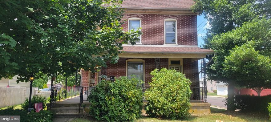 Second floor unit.  Private entrance.  Eat in Kitchen, office, Living room, full bath, Laundry room and two bedrooms on the main floor.  Second floor has two extra rooms could be used for storage and  hobby room.  Parking on the street right next to the home or the front of the home.  Covered back porch. Water, Sewer, Trash and Lawn care included.