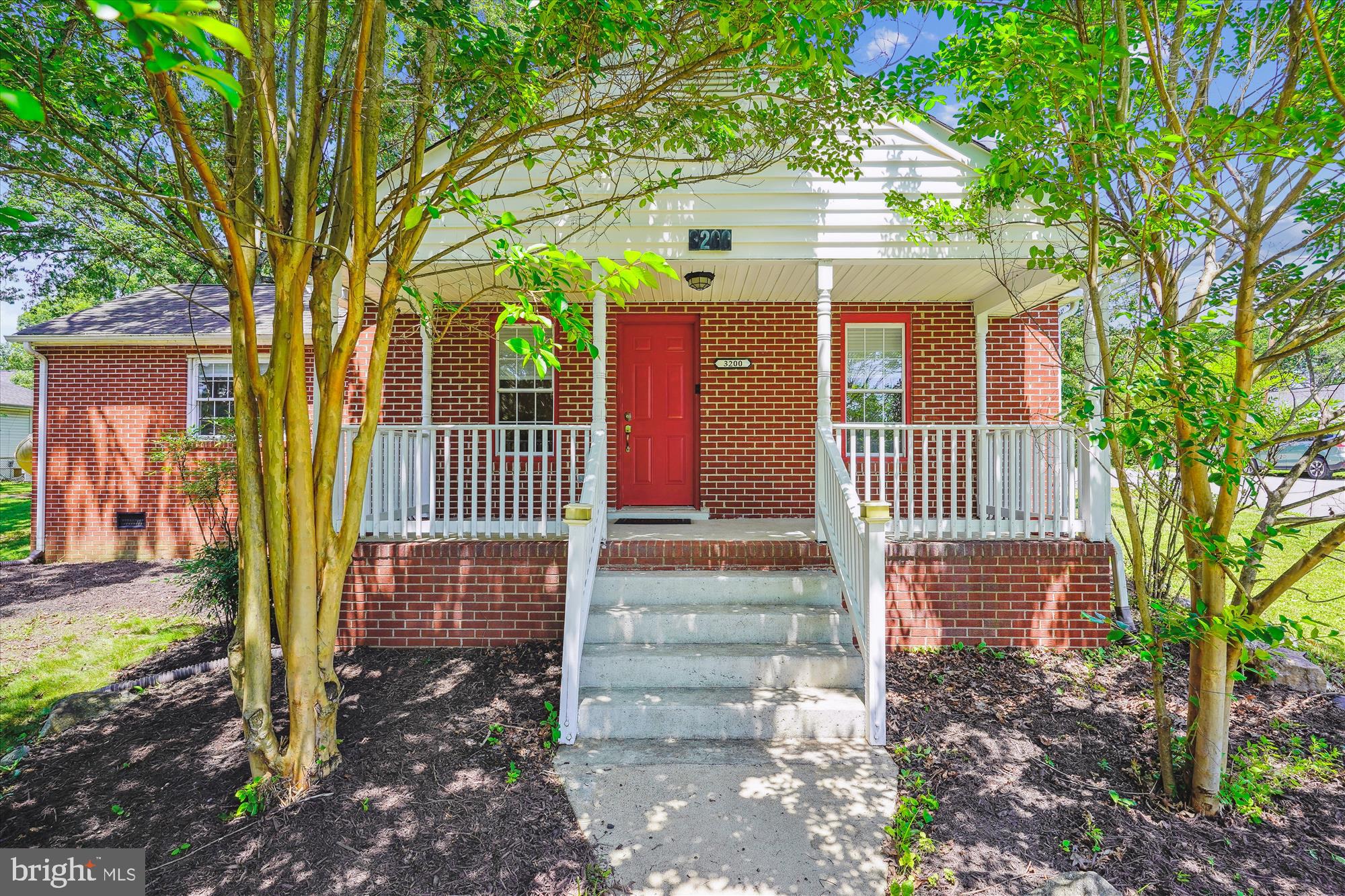 PRICE IMPROVEMENT & OPEN HOUSE Sat 8/9 1-4PM Looking for space to add an accessory dwelling or in-law suite? This might meet your need! Two lots sold as one unit with the 2nd lot being raw land. Whether you are looking for a mature treed level lot for extra space, or would like to build an addition or separate dwelling this could be it. Live in the move-in ready home as you plan out the possibilities of potential. This property offers the perfect blend of charm, function, and convenience. Ideal for anyone looking for one-level comfort and backyard charm! A brick bungalow on a double lot, with an inviting front porch that leads into the light-filled living/dining open concept. The highly desired split bedroom design offers the primary suite to the left including an ample-sized bedroom, closet and primary bath. The additional two bedrooms and updated hall bath are to the right of the main living space. Neutral paint tones are found throughout the home. The kitchen features SS appliances, a double window for added sunlight, granite counter tops, recessed lighting, ceramic tile floor. The walk-in pantry is also where the attic access panel & new WH are located. The back door near the detached garage opens into a large laundry/mudroom that adjoins the kitchen. Newer items include the HVAC, WH, dishwasher, updated hall bath with new flooring, comfort height commode, vanity, & light fixture. This home is truly in move-in condition. The level yard provides outdoor entertaining space with a large paver patio, fire-pit, and a wooden playset in "as-is" condition. Various trees and plantings are in constant bloom throughout the warm months for seasonal enjoyment. The over-sized detached 1 car garage & extra parking are conveniently located off Archer for ease in egress and ingress. Convenient to UMW, medical facilities, shopping, and easy access to commuter routes. SALE INCLUDES ADJOINING LOT OF .21ac TAX ID 024B 213 10 computed in the total acreage of .44AC