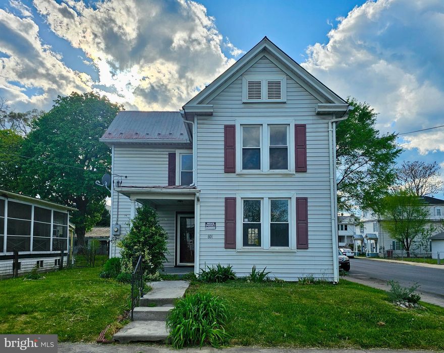 Back to the market at no fault of the seller, buyers financing fell through over some lender under writing issues. 

Nestled in the heart of Downtown Martinsburg, this charming home on New York Avenue could be the one you've been searching for. Lovingly maintained you'll love the warm feeling you get from the moment you walk inside. The main floor offers a living room, kitchen, dining room, full bathroom, and a mud room that leads outside to the fenced-in backyard. Upstairs you'll find 3 bedrooms, a full bathroom, and easy access to the attic for storage. Gorgeous hardwood floors on both levels just add to the charm of this 1920's style home. Central air will keep the summer days feeling cool, a brand-new natural gas furnace will keep the winter chill away. Let's not forget the newly installed water heater either! The backyard boasts a brick patio and 2 raised flower beds that are just waiting for you and your green thumb. Don't hesitate to schedule your showing today! 801 New York Avenue should be YOUR dream home!