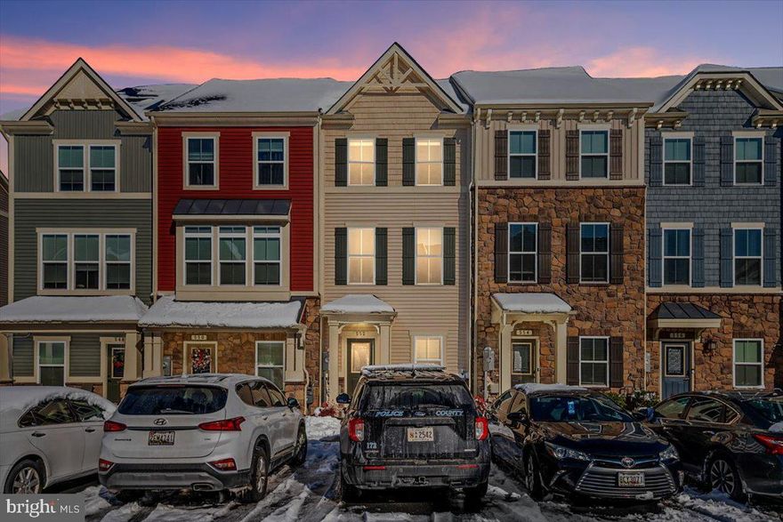 Welcome Home!!! This incredibly spacious three bedroom townhome is tucked away in Creekside Village, one of most sought after luxury townhome communities in Anne Arundel County. The entry foyer leads to a guest bedroom and large family room with a walk out to the back yard. The gourmet kitchen and living room are located on the main floor with tall ceilings and oversized windows, adding plenty of natural light to the open layout. Entertain guests at the breakfast bar between the living and kitchen space while cooking your favorite meal! The third floor features a master bedroom with tray ceilings and walk in closets, a second bedroom and full bath, and conveniently located laundry. Residents of Creekside Village enjoy a clubhouse, swimming pool, 24/7 fitness center, tennis courts, basketball court, dog park, playgrounds, walking trails, a pavilion and more. HOA fees are low and there is no front foot fee associated with the property. Won't last long... schedule your showing today!!