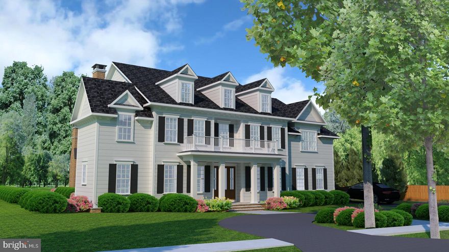 Situated on a stunning 15,750 SF lot on a wide, pretty tree-lined street in the Town of Chevy Chase, this exquisite custom home designed by Studio Z Design Concepts and built by Chase Builders will be one of the finest homes in all of Chevy Chase. With garage parking for 3 cars and just under 8,000 square feet of finished living space, the main level boasts a spacious open floor plan with a great flow throughout for everyday living and entertaining. A welcoming grand foyer opens up to an elegant formal dining room with a butler’s pantry, as well as a formal living room with a hidden speakeasy wet bar and access to a side patio. The grand family room features a fireplace and a 4-panel slider opening to a covered porch with an additional fireplace, creating the perfect space for indoor-outdoor living. The gourmet eat-in kitchen highlights an oversized island, high-end appliances, a walk-in pantry, and a breakfast area, and it features an additional 4-panel slider opening to a patio with an outdoor kitchen and pool-sized yard. Completing this level are two powder bathrooms, a private office, and a mudroom with ample storage and access to the attached side-loaded 2-car garage. 

On the second floor, you will find the luxurious primary suite, complete with double oversized walk-in closets and a spa-like ensuite bath, along with three additional bedrooms, all with ensuite baths, and a conveniently located laundry room. The third floor features an additional bedroom, full bath, and a spacious loft, creating the perfect hangout space or office. The lower level boasts an oversized recreation room, game room with a built-in wet bar, powder room, exercise room, and an additional bedroom with an ensuite, perfect for an in-law or au pair, as it has a separate entrance with a wide staircase leading to the side of the house. Completing this meticulously designed home is an elevator with access to the lower level, main level, and 2nd level of the home, an additional detached single-car garage, and both a circular and side driveway. The professionally landscaped exterior serves as an extension of the home, with a covered porch, an outdoor kitchen, and the option to add a pool in the fenced-in flat yard. 

Located in the Town of Chevy Chase, this home is just blocks and walking distance from restaurants, shops, neighborhood parks, playgrounds, and a weekend farmers market, as well as in close proximity to downtown Bethesda, Metro, and major commuter routes. The Town of Chevy Chase is a municipality and provides snow removal services, trash & recycling, leaf collection, and public safety.

Note: Specifications subject to change. Home has not been built yet, still has time to customize.