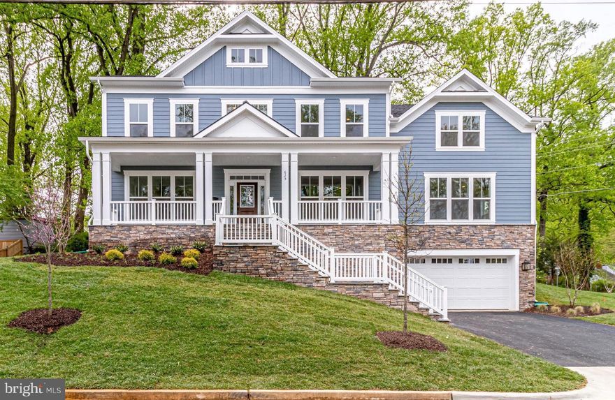 ***To Be Built on the Lot.***  OFF SITE OPEN HOUSE THIS SAT/SUN FROM 12-3 AT 5817 2ND ST S, ARLINGTON, VA 22204 - Price Adjusted to reflect a full basement integral garage included in the base price.

Welcome to The Poplar at 7315 Woodley Place, Evergreene Homes newest build in Poplar Heights.  This to be built Craftsman inspired semi-custom home will have 4 bedrooms and 3.5 bathrooms as the base package which can be expanded to include 2 additional bedrooms and 2 full baths. The Poplar at 7315 Woodley comes with a Platinum Package Finish level including an upgraded kitchen package w/granite/quartz counters, stainless steel appliances and 6 burner gas stove, soft close dovetail cabinets and drawers, deluxe 42” upper cabinets and hardware, and ceramic tile backsplash. Entertain guests at your oversized island looking out into the grand family room with 9 foot ceilings. A 2 car integral basement level garage opens directly into the basement with potential for a 3 floor elevator build in. The luxurious owners suite includes 9 foot ceilings and private spa like master bath with pedestal soaking tub and frameless glass shower, Moen quality fixtures and hardware, ceramic floor and wall tiles, and granite/quartz countertops for the vanity. The upper level rounds out with 3 extra bedrooms and en suite bathrooms and an upper-level laundry room. A fully finished basement is part of an upgraded option package you can pick with Evergreene Homes and has the potential for a large rec room, media room/gym, and guest bedroom with en suite bathroom. 

Evergreene Homes distinctive exterior details will stand out with 8”5 Hardie board siding, Flagstone or Brick front porch, 30 year architectural shingles, 2x6 exterior framing for added noise cancellation, and Kichler or Maxim brand light fixtures. ** **Our homes include energy efficient home construction with 2×6 framing, thermal insulation and pest tubes in the exterior walls and a 10 Year, 2 Year and 1 Year Warranty program. Ask about our $8,000 closing cost assistance program!** Don’t hesitate to call today to begin designing your dream home. Expected delivery Winter 2026/27