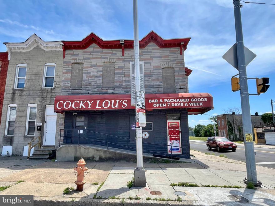 REAL ESTATE AUCTION featuring ON SITE and SIMULCAST ONLINE BIDDING!! Online Bidding Opens - Monday, June 23, 2025. Live On Site Auction - Tuesday, June 24, 2025 at 11:00 AM. List price is opening bid only. 2101-2103 E. North Avenue is located in the Broadway East neighborhood of east Baltimore City. Surrounding neighborhoods include Oliver, Berea and East Baltimore Midway. The property is located on North Avenue in front of a bus stop, providing both convenient access and exposure to the business. Belair Road, Harford Road and Broadway are within a half mile of the property making it convenient to major roadways. Annual Average Daily Traffic count in front of the property on North Avenue is 16,340 vehicles, according to the MDOT State Highway Administration Website. The auction provides an opportunity to buy a long-standing location, with liquor license, and renovate to one’s own specific business perspective and taste.
