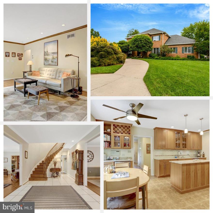 Welcome to 500 S. Lexington Street, a stately Colonial offering over 4,000 square feet of beautifully designed living space in the tranquil Glencarlyn neighborhood. Situated on a rare double corner lot at 5th Street and Lexington Street, this spacious 4-bedroom, 3.5-bath home is perfect for both comfortable everyday living and gracious entertaining. Step inside to discover a bright and spacious layout featuring gleaming hardwood floors and a dramatic spiral staircase in the welcoming foyer. The modern kitchen is a chef’s delight, complete with granite countertops, stainless steel appliances, and a charming bay window that overlooks the deck—creating a seamless flow between indoor and outdoor spaces. Upstairs, four generously sized bedrooms include a true primary suite with ample room to relax and unwind. The finished lower level adds versatility with a large family room, workshop, and plenty of storage. Everyday convenience is enhanced by a spacious two-car garage. Outside, the beautifully landscaped backyard beckons with a spacious deck and retractable awning—ideal for hosting gatherings or simply enjoying peaceful moments outdoors. A storage shed provides extra room for tools and seasonal items. Located just moments from Glencarlyn Park with its scenic trails and dog park, the W&OD Trail, Bluemont Park, and the Glencarlyn Library, this home also benefits from being near Kenmore Middle School. With easy access to Carlin Springs Road, Route 50, I-395, and I-495, commuting is effortless. This exceptional home blends generous space, thoughtful design, and a prime location in one of Arlington’s most cherished communities.