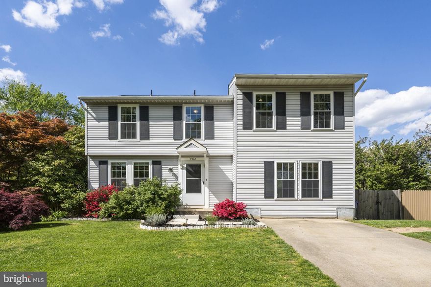 Welcome to 7512 Brenish Dr! This expanded Edinburgh colonial is the one you’ve been waiting for. As you approach the front door, you’ll notice the thoughtfully curated and lovingly maintained garden. Once inside, you’ll find the main level features a beautifully appointed kitchen with granite counters, stainless steel appliances, and abundant cabinet space. A convenient pass-through window connects the kitchen to the dining room, perfect for serving meals and hosting gatherings. Adjacent to the kitchen is a sunken family room, providing a cozy retreat for relaxation. Additionally, there's flex space off the family room, offering versatility for a home office, playroom, or living room. Access to the deck is seamless from the dining room, providing an ideal spot for outdoor dining. Upstairs, you'll find four spacious bedrooms and two full baths, including the luxurious primary suite with a walk-in closet and a primary bath featuring dual sinks for added convenience. The primary and second bedrooms have new luxury vinyl plank flooring and the hall bath has been recently updated. The finished walkout lower level adds valuable living space and features a propane fireplace, full bath, and a laundry area. Step outside to the fenced rear yard, complete with a deck (4 years old), patio, and playground equipment (4 years old), providing endless opportunities for outdoor enjoyment. Key updates include replacement windows and sliding glass doors, a new roof (2 years old), HVAC system with UV light (3 years old), and water heater (5 years old) all instill confidence and peace of mind. Don't miss the chance to make this your new home! Schedule a showing today.