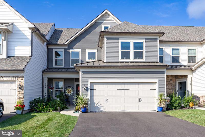This stunning townhome, in the sought after Del Webb North Penn community is just over three years young and offers luxurious one-level living with a first-floor master suite and countless premium upgrades. Hardwood floors flow throughout the main level and continue up the staircase, setting the tone for the home’s elegant design. With 3 spacious bedrooms, 3 full bathrooms, and an open floor plan, this residence blends comfort, style, and convenience.
Inside, you’ll find thoughtful details everywhere—upgraded molding, tray ceilings, stylish light fixtures, ceiling fans, and plantation shutters in the family room that balance natural light and evening privacy. The gourmet kitchen is the heart of the home, featuring quartz countertops, premium cabinetry, a five burner gas stove/oven, and a large center island with seating for four. The seamless flow into the dining and family rooms makes this space perfect for everyday living and entertaining alike.
The first-floor has two well appointed bedrooms. The master suite offers a peaceful retreat with a spacious walk-in closet and spa-inspired bath complete with an oversized shower and a dual-sink vanity. The second bedroom is currently set up as an office with plenty of natural sunlight. Upstairs, you will find a second family room and another generously sized bedroom with a full bath providing the perfect setup for guests, family, or a home office.
Step outside to the patio—ideal for morning coffee or evening relaxation. Best of all, lawn care and snow removal are handled for you, giving more time to enjoy the resort-style community amenities: pool, clubhouse, fitness center, tennis, and pickleball courts.
Don’t miss your chance to own this exceptional home in Del Webb North Penn!
SHOWINGS BEGIN ON THURSDAY, SEPTEMBER 25 -
PROFESSIONAL PHOTOS WILL BE UPLOADED BY WEDNESDAY.