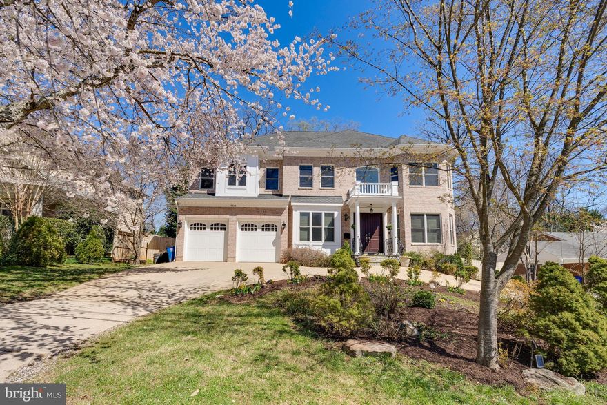 For occupancy on June 1, 2025. 24 month minimum. Introducing 7513 Marbury Rd., a 2005 custom-built home in Kenwood Park, on a gorgeous Cherry Blossoms lined street. Conveniently located within minutes to downtown Bethesda and easy stroll to Whitman high school, Pyle middle school and Landon private school. The home is an all-brick stately modern Colonial, featuring approximately 8,200 SF of luxury living space on four levels, including 7 bedrooms and 7.5 bathrooms. Nestled on a beautifully landscaped, flat, fenced and gated, 0.29 acre lot with ample space for adding a pool and pool-house, if desired. With the highest quality of construction and finishes, and with an open floor plan and sophisticated design, the main level of the home features high ceilings and gleaming wood floors throughout. A welcoming foyer with soaring ceilings, flanked by an oversized formal dining room on one side and a spacious private home-office on the other, leading to an elegant formal living room and on to a large family room with a gas fireplace, and a gourmet eat-in kitchen with ample counter and cabinet space, perfectly fitting for small and large gatherings. Also on the main floor is a butler's pantry, a full bath, large laundry room, large pantry and a mud-room off the oversized 2 car garage with electric car charger. The impressive curved main staircase, or the back staircase, leading up to the upper floor, featuring an oversized premier bedroom with sitting room, double sided gas fireplace, his/her walk-in closets with built-ins and a luxurious premier bath with Jacuzzi tub and a separate shower. Three additional spacious bedrooms each with its own private bathroom, a family lounge/den space, and a second laundry room, complete the bedroom level. Finished 3rd floor is great for a guest bedroom or a rec room/studio with a private full bath and closet. The Lower level of the home has a large open space rec room with half bath and storage rooms. Many upgrades and special features such as backup generator, 8 security cameras, smart door entry and smart lighting system, reverse osmosis water purifier, touchless faucet in the kitchen and powder room, central vac, and so much more. Not to be missed. Tenants to pay all utilities, water quality protection fee, solid waste charges, monthly house cleaning, and landscaping