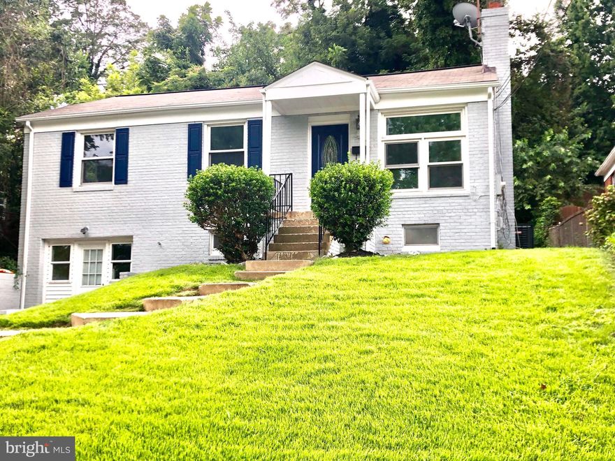 100% financing Program available. NO MONEY DOWN!!! Motivated seller...Beautiful fully remodeled all brick Raised Rancher with 4 bedrooms, 2 baths and attached in Hillcrest Gardens.*** Enter into the living room complete with a wood-burning fireplace with brick surround. The living room is open to a formal dining room adjacent to the refurbished kitchen with tile floor, all new stainless steel appliances including built-in microwave and gas stove, and granite counters. Kitchen has access to the backyard. Brand new light fixtures throughout.*** Three bedrooms on main level. The hall bathroom is completely remodeled with new tile and vanity.  The walk-up basement features a recreation room with all new carpet plus a newly added full bathroom with a very large standing shower and new vanity. There is no HOA. Seller includes a Home Warranty.