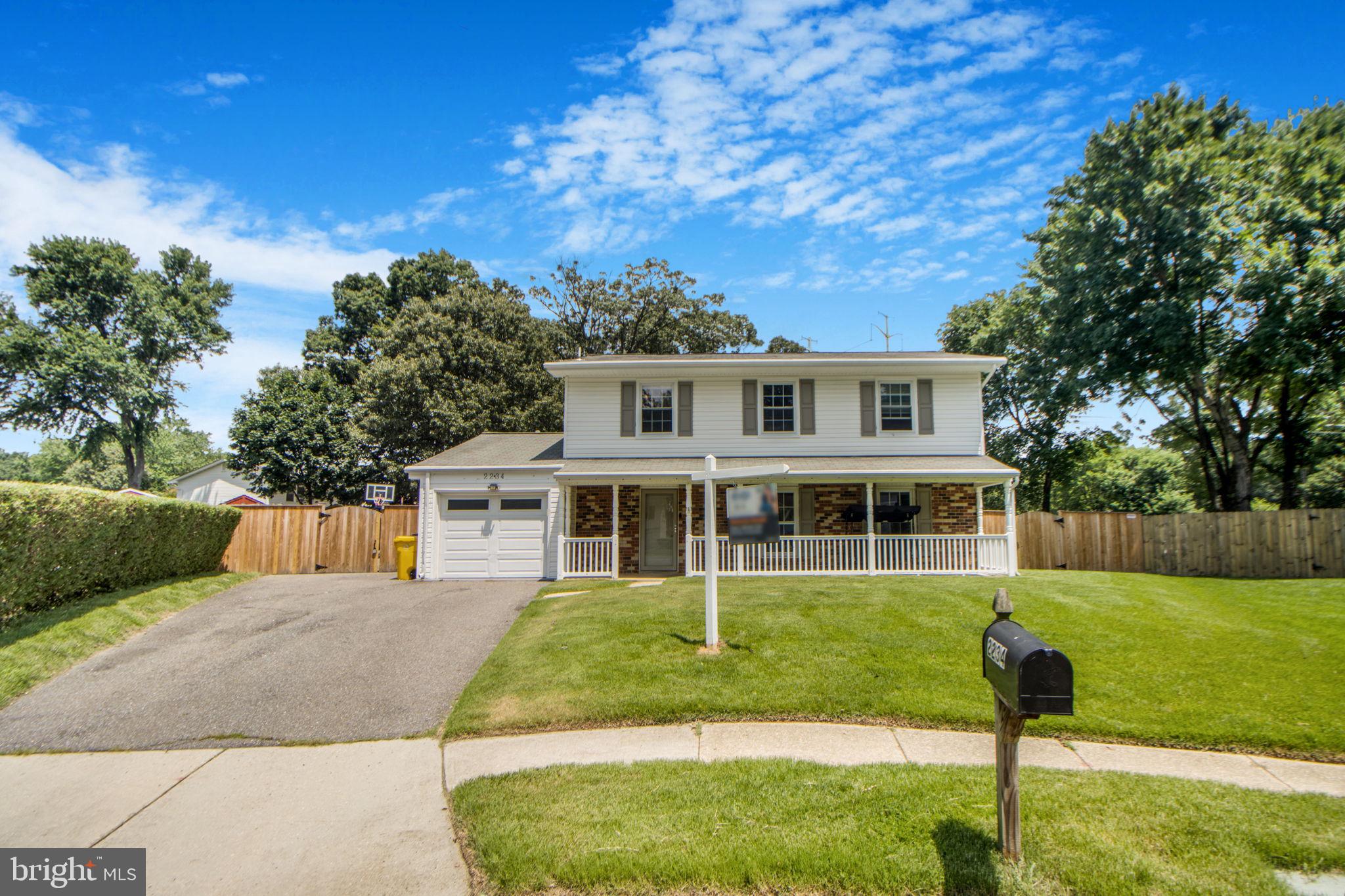 Welcome to this beautifully maintained 4-bedroom, 2.5-bath home perfectly tucked away on a quiet cul-de-sac in sought-after Gambrills, just minutes from Waugh Chapel Towne Centre, shopping, dining, fitness centers, and outdoor recreation. Sitting on just under a half-acre, this property offers a rare opportunity with an inviting front porch, an attached one-car garage, and a private backyard oasis featuring an inground pool, patio, hot tub, and a fenced play area with potential for a future basketball or tennis court. Inside, the home boasts updated LVP flooring, stainless steel appliances, and a newer front-load washer and dryer — move-in ready and ideal for modern living.
This is the only detached single-family home available under $600,000 in the Gambrills and Crofton area on nearly half an acre, making it an incredible value for buyers looking for space, updates, and lifestyle. Its prime location provides easy access to the B&A Trail, Piney Orchard Nature Preserve, Fort Meade, Annapolis, DC, and commuter routes. Whether you’re relaxing on the front porch, entertaining poolside, or exploring nearby parks and trails, this home offers the perfect blend of suburban tranquility and convenience. Schedule your showing today — this is your chance to own a home that truly has it all.