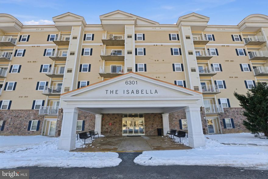 **Catered Open Houses: Friday 2/6, 5–7 PM  | Saturday 2/7 , 12-2PM & Sunday 2/8, 1–3 PM (call Leah Molina for access) ** 

It’s not just a condo—it’s your peaceful retreat tucked into one of Alexandria’s most convenient, amenity-rich communities. Welcome to The Isabella at Monticello Mews, where unit #106 delivers effortless living inside and out.

This ground-level one-bedroom residence offers a lifestyle perk that’s hard to come by: direct access to your own private patio. Whether you’re sipping morning coffee, enjoying a casual dinner outside, or just stepping out to decompress, it’s a quiet extension of your living space—and a true bonus in condo living.

Inside, 762 square feet are smartly designed with high ceilings, crown molding, and wide-plank hardwood floors that run throughout the main living spaces. The kitchen features rich espresso cabinets, granite countertops, and stainless steel appliances—all seamlessly integrated into an open layout that connects with the dining and living area, making everyday living feel fluid and relaxed.

The bedroom is spacious and serene, with enough space for a king-sized bed and more. A generous walk-in closet offers built-in organization and ample storage, while the hardwood floors continue underfoot for a cohesive, polished look. It’s the kind of bedroom that invites you to slow down, recharge, and truly settle in.

The den offers bonus space for a remote office or home gym, and the large in-unit laundry closet adds everyday convenience. The bathroom features tile floors, a deep soaking tub, and plenty of counter space—ideal for unwinding after a long day.

Freshly painted from top to bottom in 2025, this unit feels clean, crisp, and move-in ready. With its own assigned underground garage parking space and adjacent private storage unit, you’re covered on space and security. The building itself offers multiple layers of controlled access and a stylish lobby that sets a welcoming tone every time you arrive

The Isabella isn’t just where you live—it’s where you thrive. Here, every amenity is curated for ease and enjoyment: a 25-meter lap pool, lighted tennis courts, a basketball court, grilling stations, dog park, fully outfitted fitness center, and even access to the Bren Mar Recreation Association. There’s a scenic fitness path onsite, plus a community room that’s perfect for hosting gatherings or remote workdays. When it’s time to commute, you’re less than a mile from I-395 and minutes to Van Dorn Metro—with a dedicated shuttle during the week.

Need to jet off? Reagan National Airport is just 10 minutes away. Craving charm? Explore the boutiques and cafes of Old Town Alexandria. Stocking up? You’re 5 minutes to the shops and services of Kingstowne. Even the Pentagon and National Mall are within easy reach—just 12 miles away.

With thoughtful design, smart storage, and top-tier amenities, this home makes it easy to downsize the chaos and upgrade your lifestyle. It’s peaceful. It’s polished. And it’s ready for you.