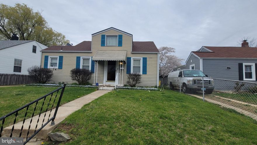 Well maintained cozy cape cod offering 2 bedrooms on the main level and 1 upstairs. The stacked W/ D is in the kitchen but could easily be moved downstairs to its original location. Upper level offers plenty of living space or storage.
