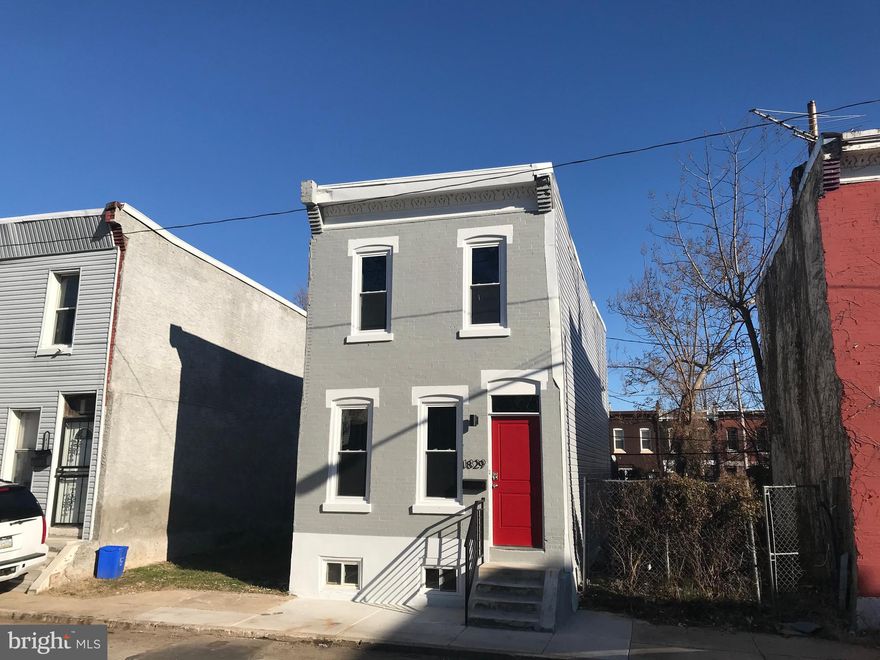 Put this quality fully rehabbed property on your must see list.   As you walk  in you will find an open concept 1st floor, a spacious living room/dining room combo that flows directly into a kitchen with plenty of counter space and plenty of storage. This floor includes a back pantry/coat closet, and a discretely tucked away 1st floor half bath.  The 2nd floor has two large bedrooms with plenty of closet space, and a completely new updated full bath, and 2nd floor laundry.  Everything is new from top to bottom, new roof, new 3/4" hardwood flooring on both floors, new windows,  new kitchen including granite counter-tops, shaker cabinets and all new stainless appliances.  All mechanicals are new including HVAC, plumbing, water heater, and electrical.